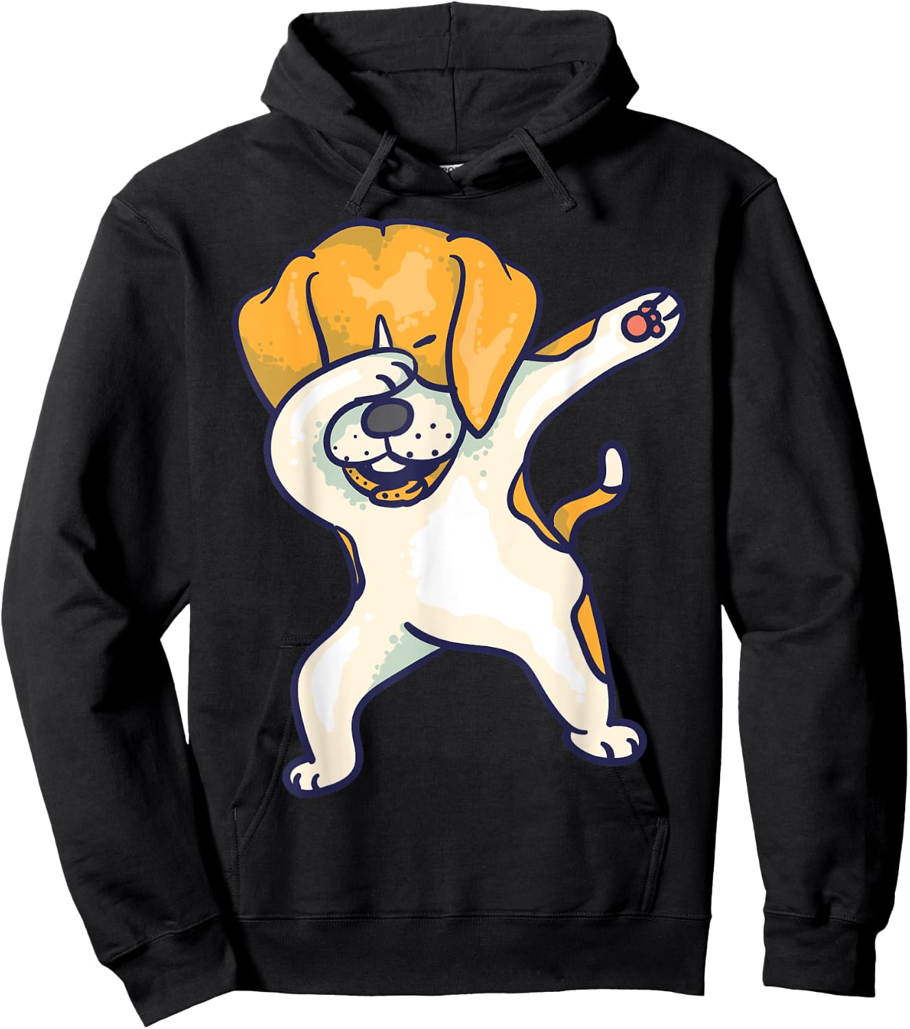 Cool Beagle Art Women Beagle Dog Beagle Lovers Hoodie - Hoodie | Black