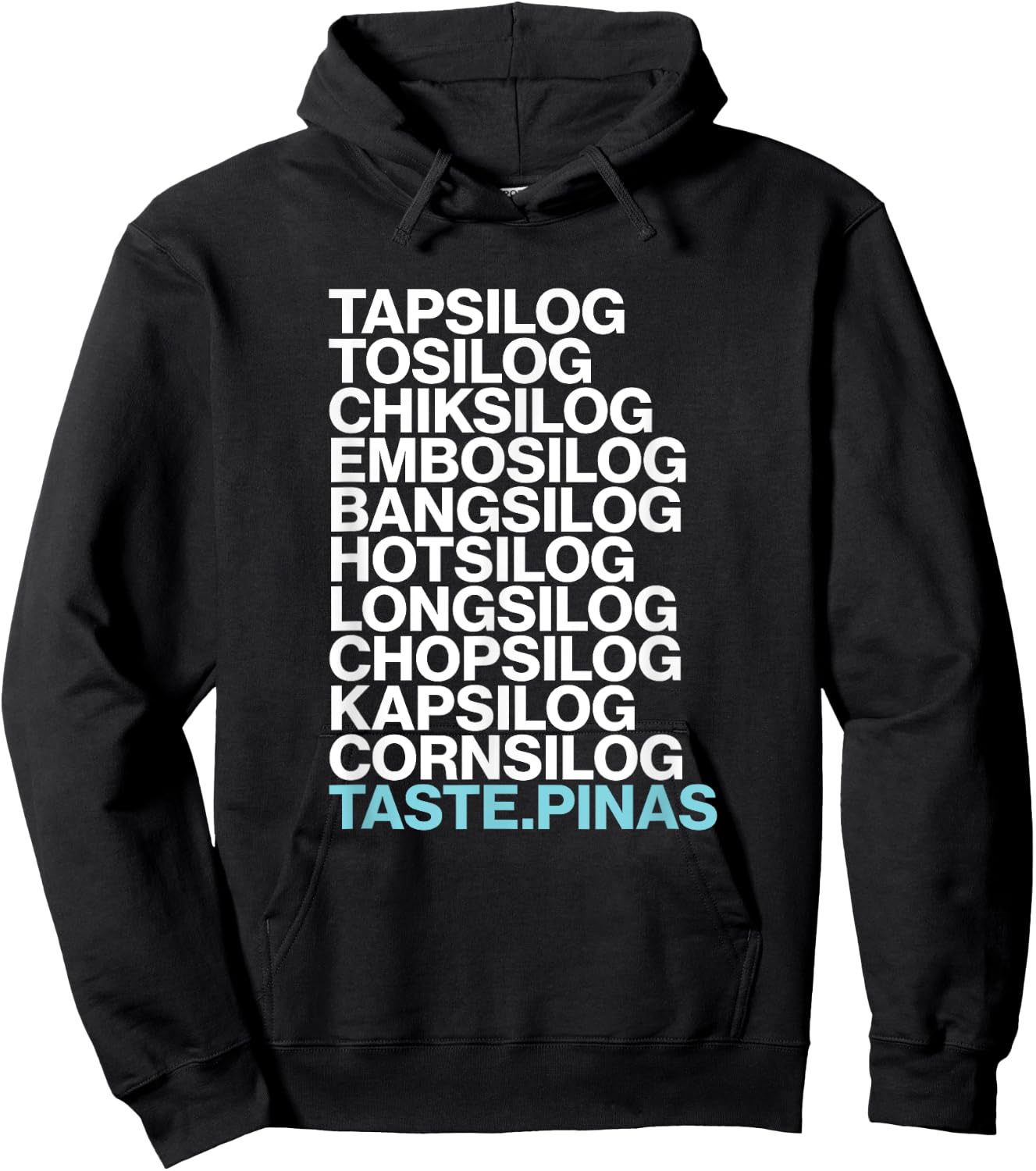 Team Manila Silog Filipino Food Hoodie - Hoodie | Black