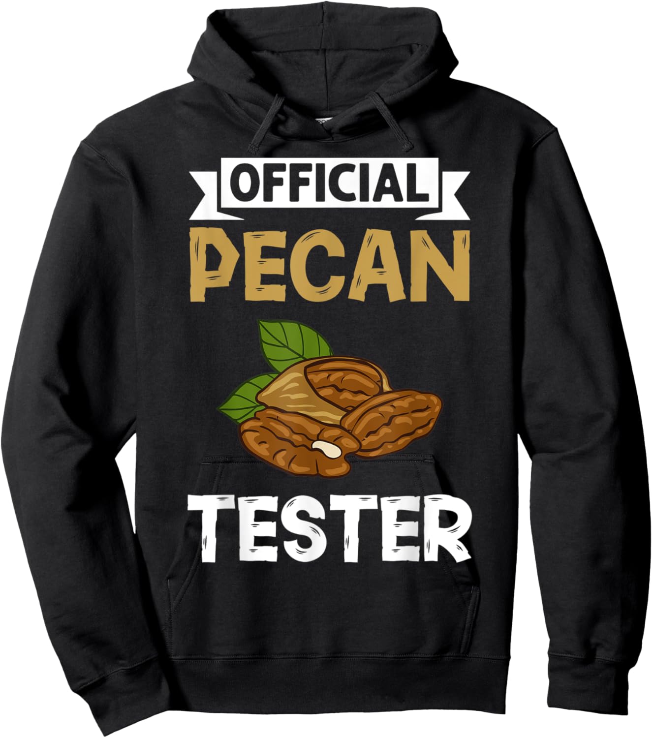 Pecan Pie Candy Roasted Nut Recipe Hoodie - Hoodie | Black