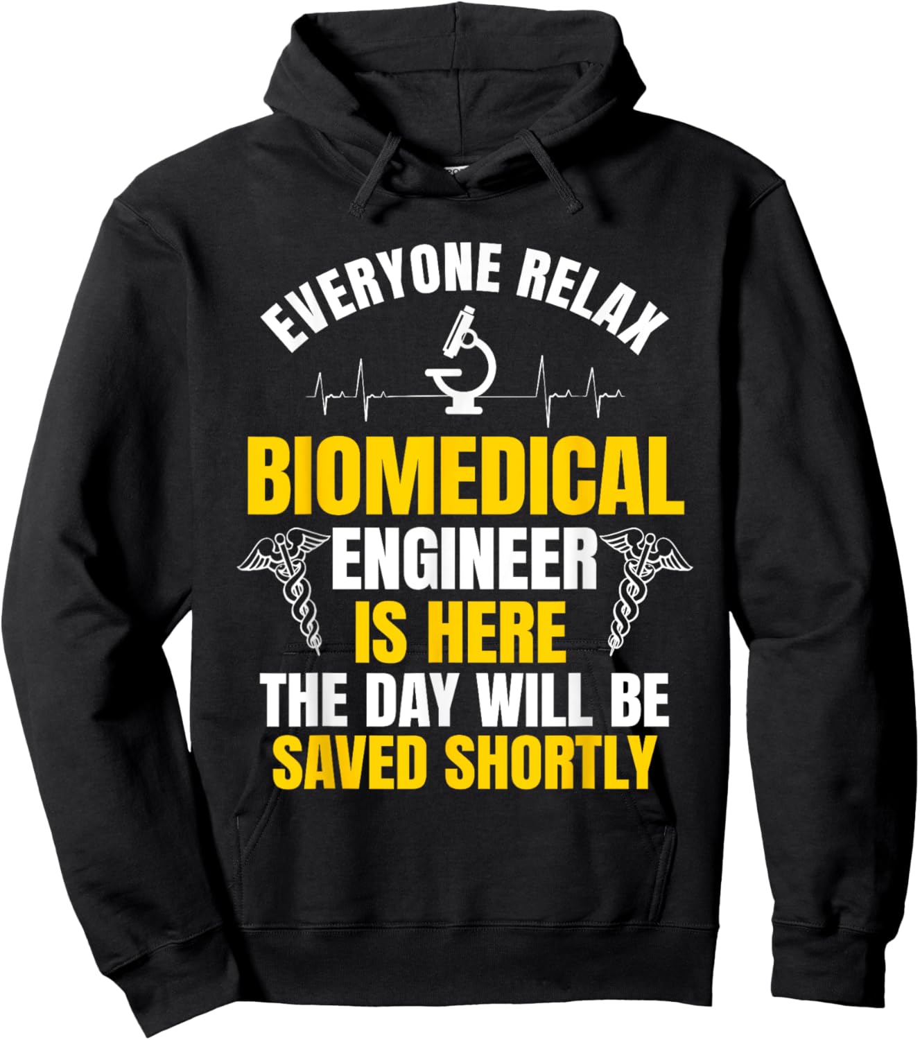 Biomedical Engineering Medical Engineer Bioengineer Hoodie - Hoodie | Black
