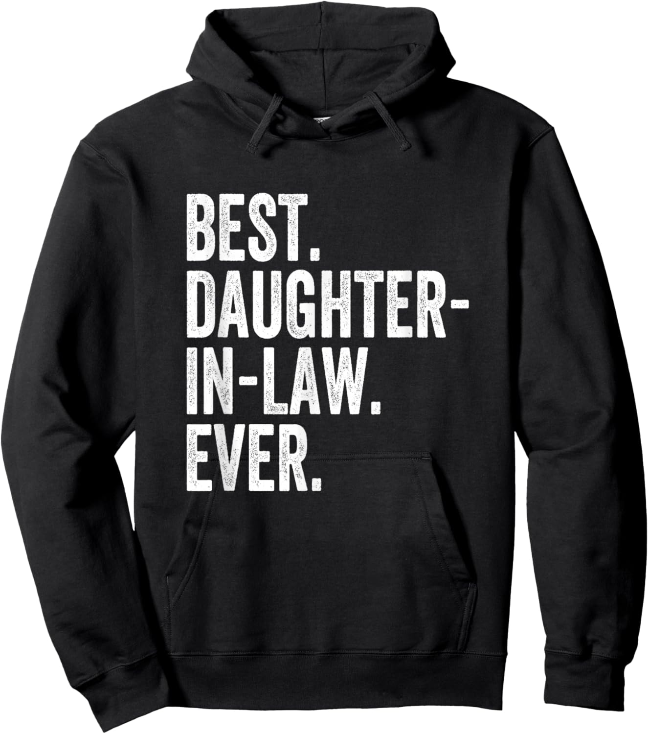 Best Daughter-In-Law Ever Hoodie - Hoodie | Black