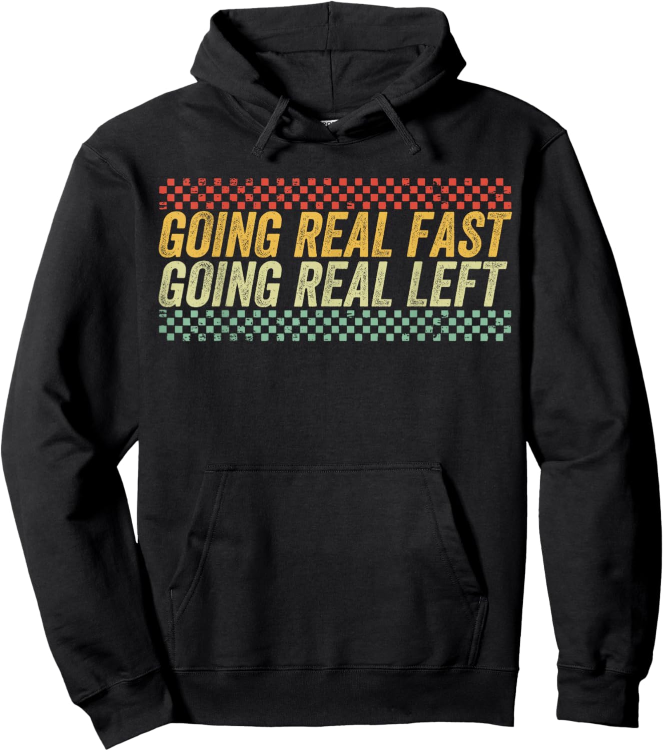 Funny Going Real Fast and Going Real Left Hoodie - Hoodie | Black