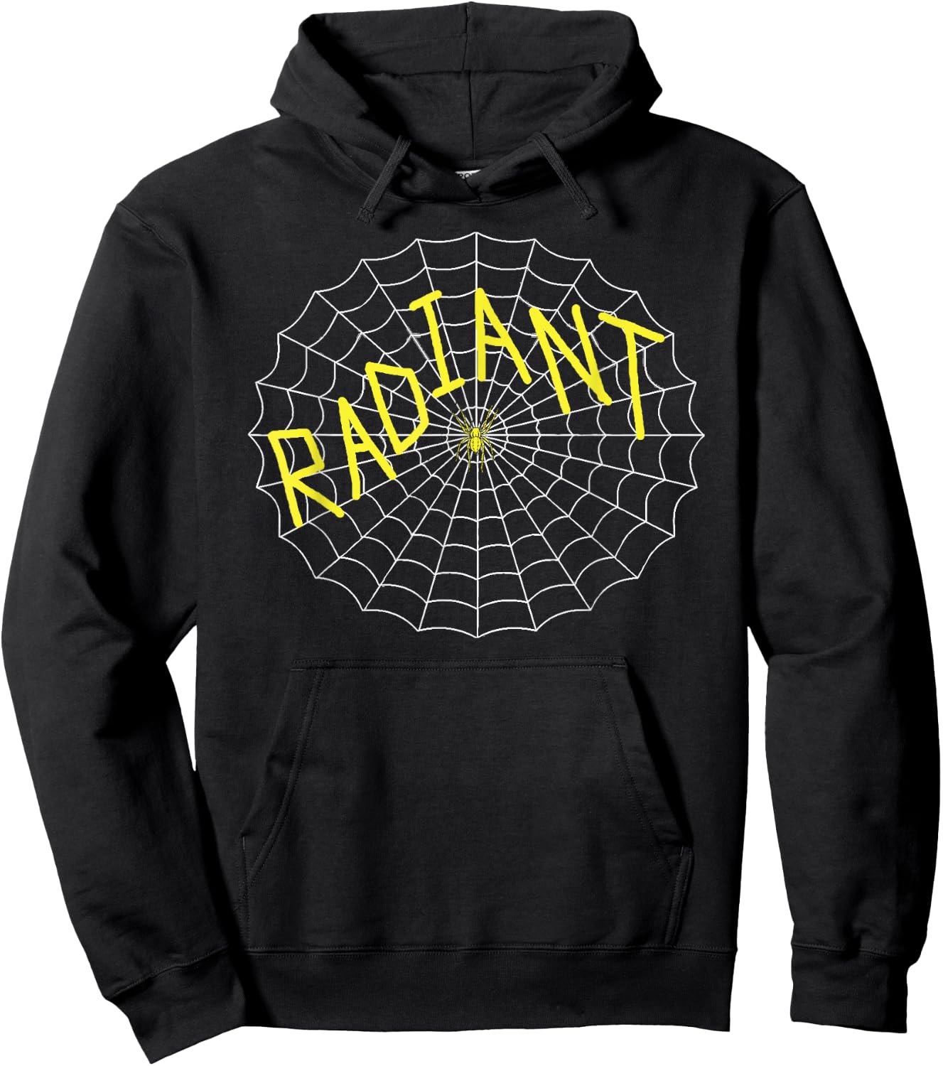 Charlotte's Radiant Spider Web Hoodie - Hoodie | Black