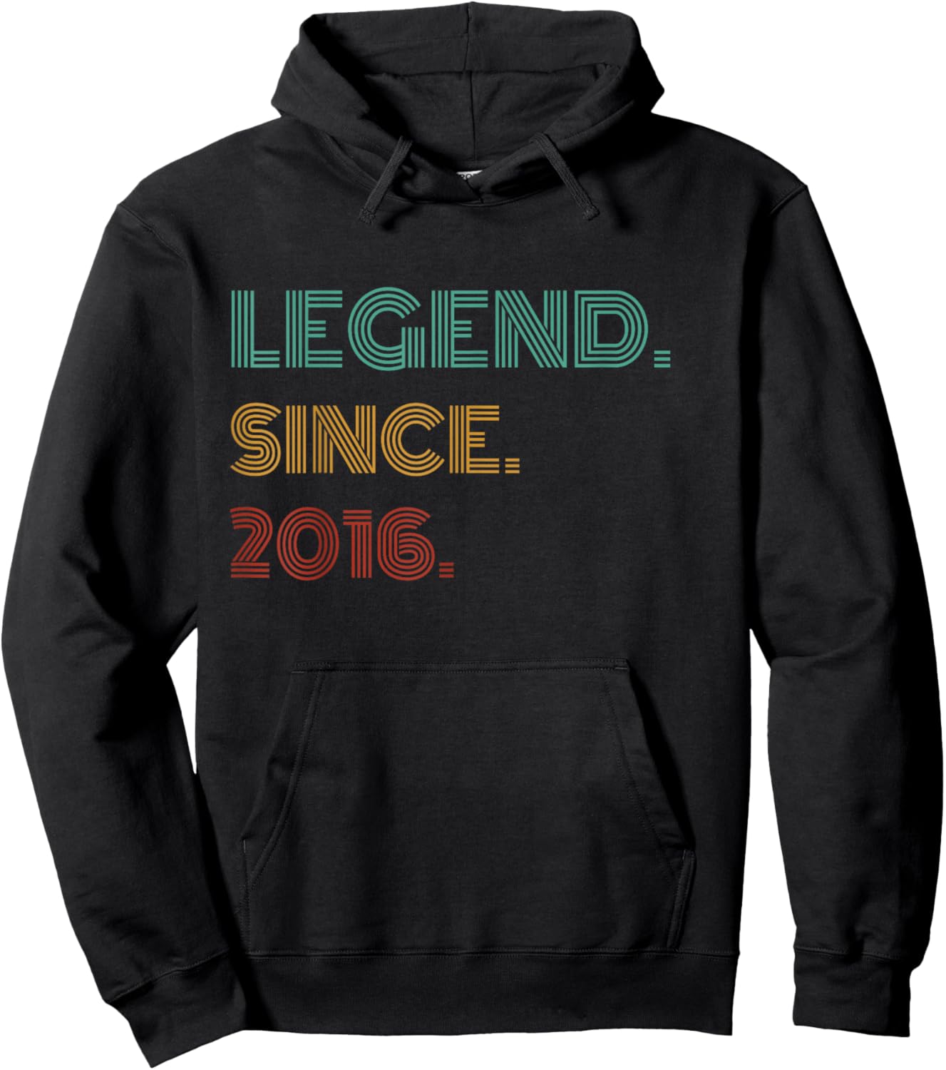 10 Years Old Legend Since 2016 10th Birthday Hoodie - Hoodie | Black