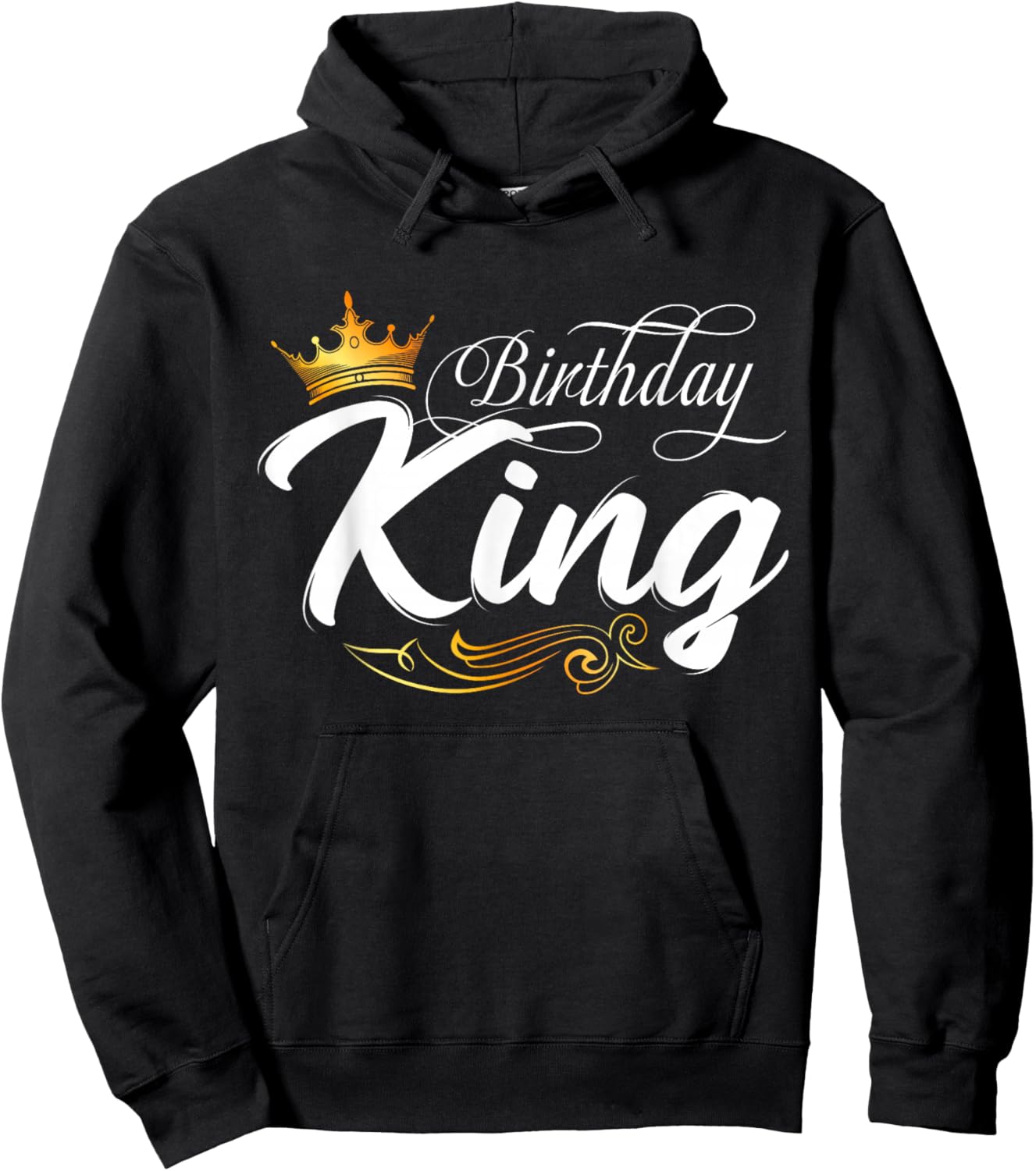 Birthday King, Birthday, Boys Birthday Fathers Day Men Hoodie - Hoodie | Black