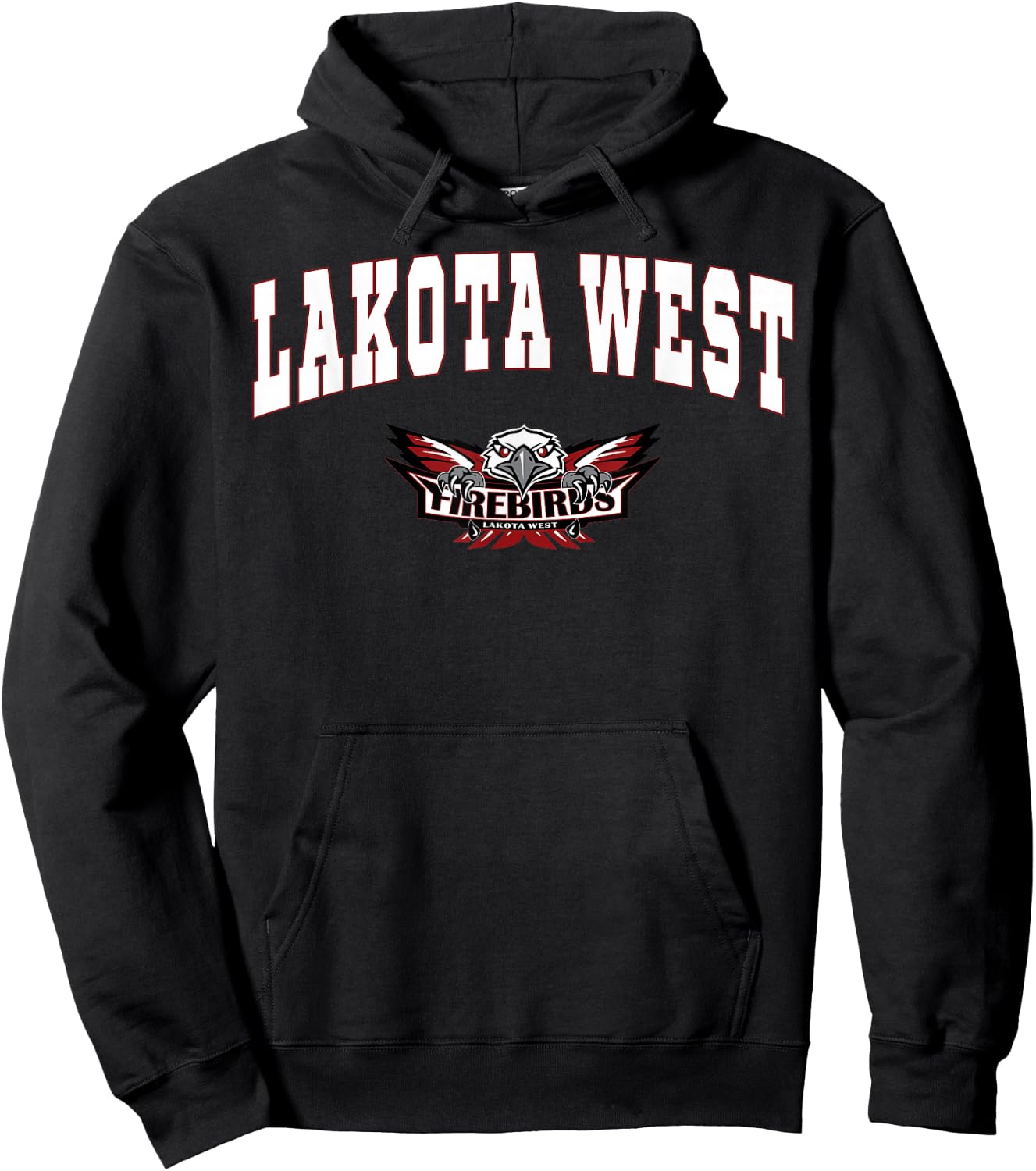 Lakota West High School Firebirds C2 Hoodie - Hoodie | Black