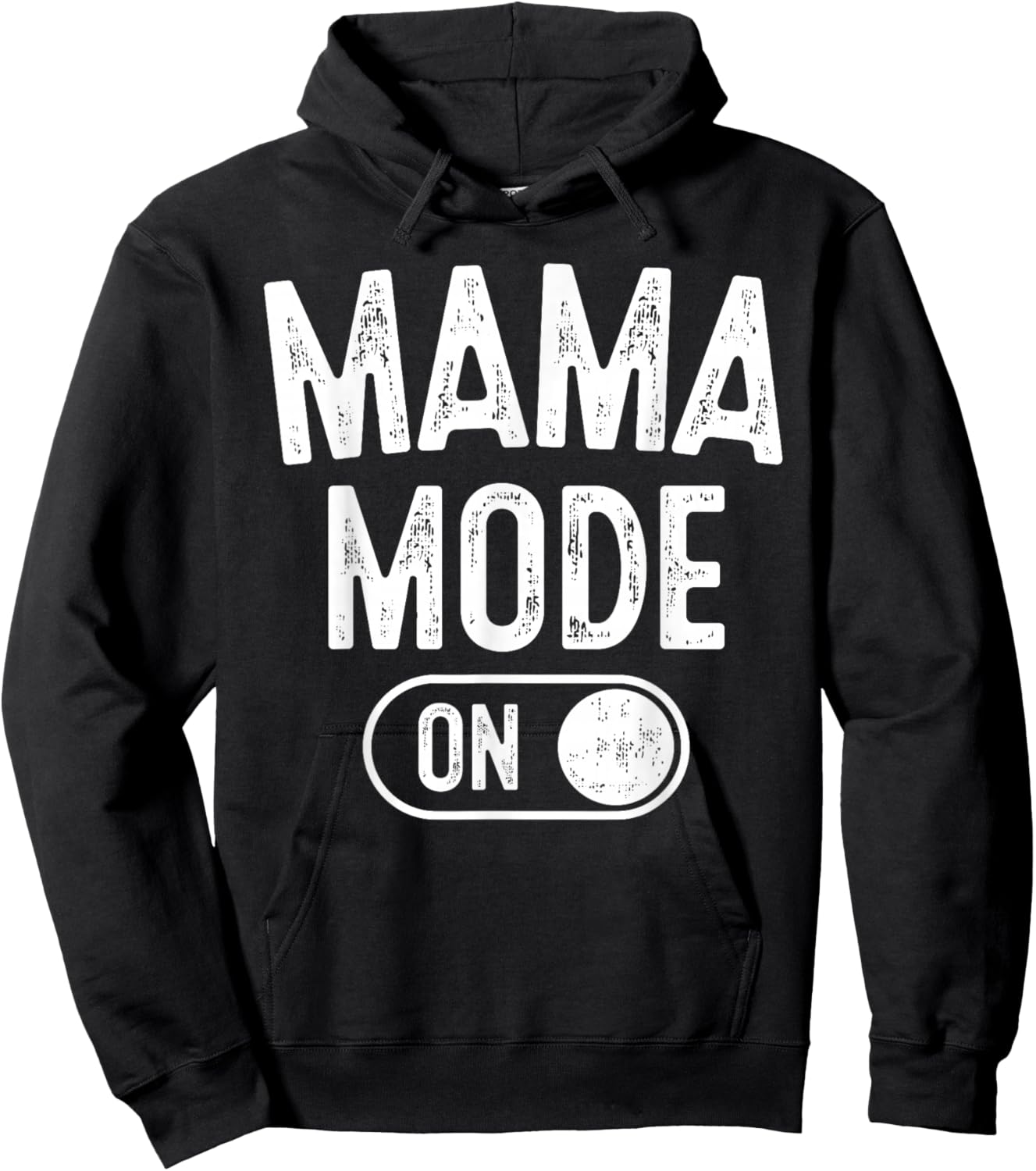 Mama Mode On Funny Soon To Be Mom Gifts 1St Time Mother Hoodie - Hoodie | Black