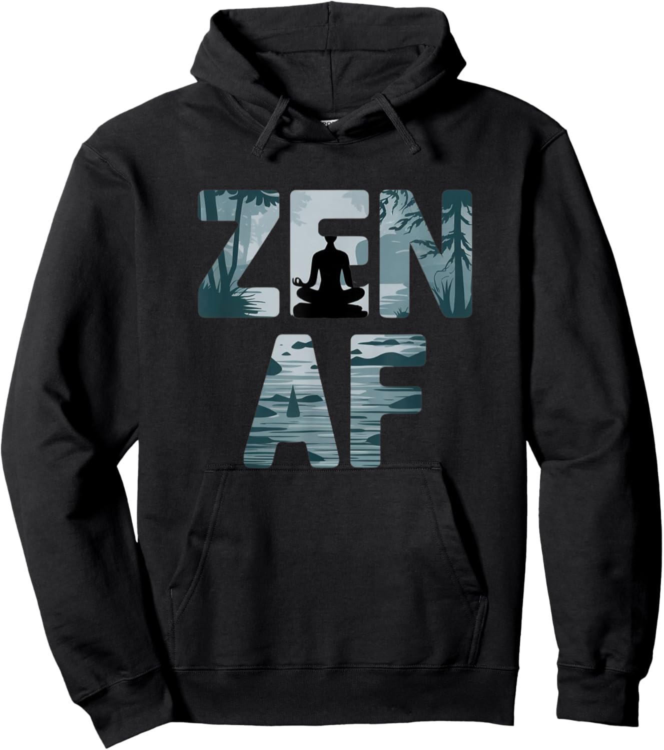 Zen AF Hoodie - Hoodie | Black