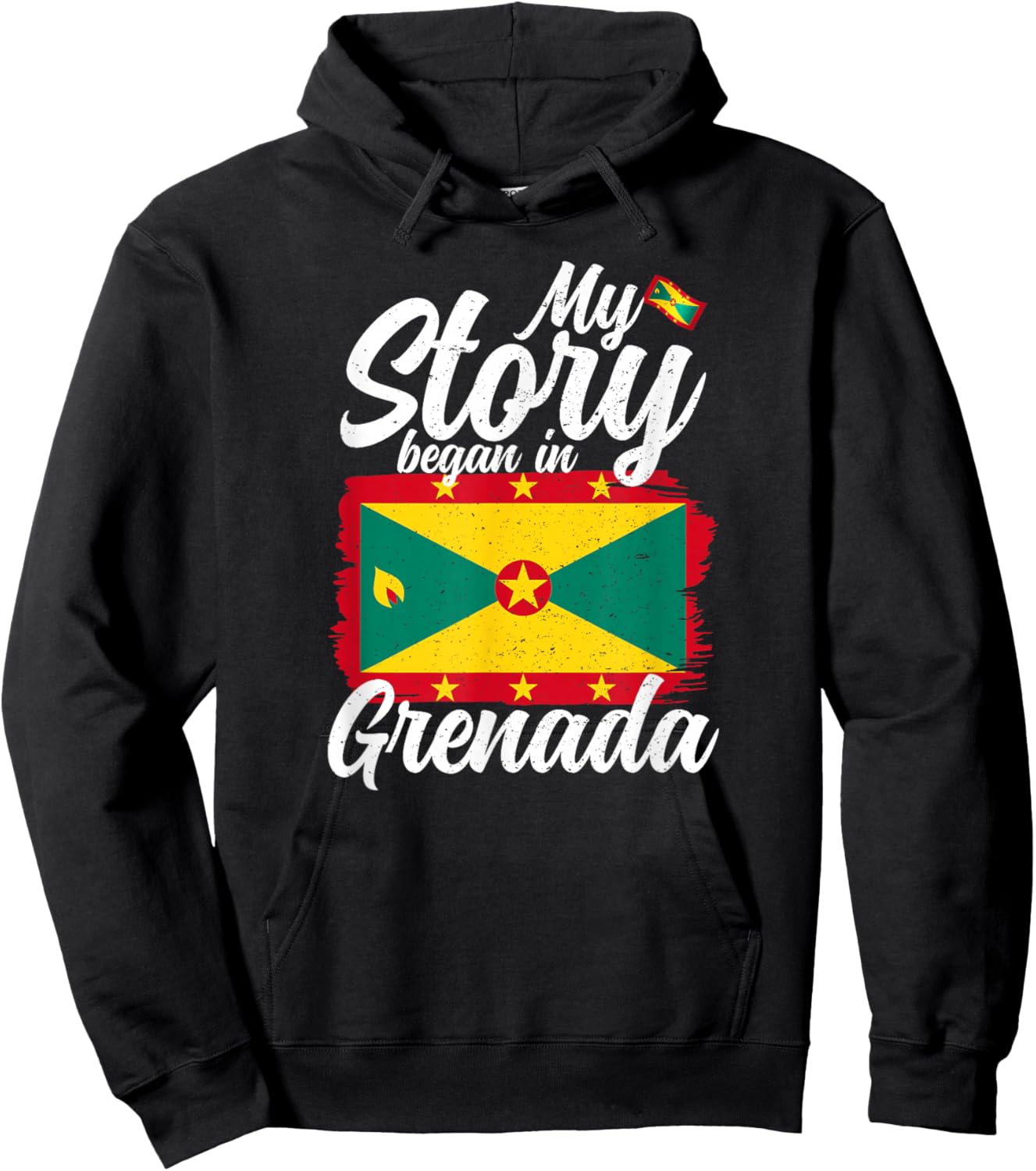 Grenada Hoodie - Hoodie | Black