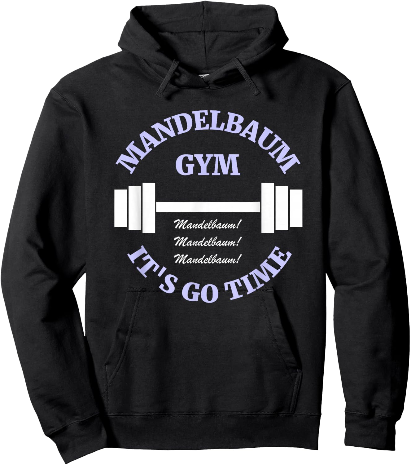 Mandelbaum Gym - It's Go Time! Hoodie - Hoodie | Black