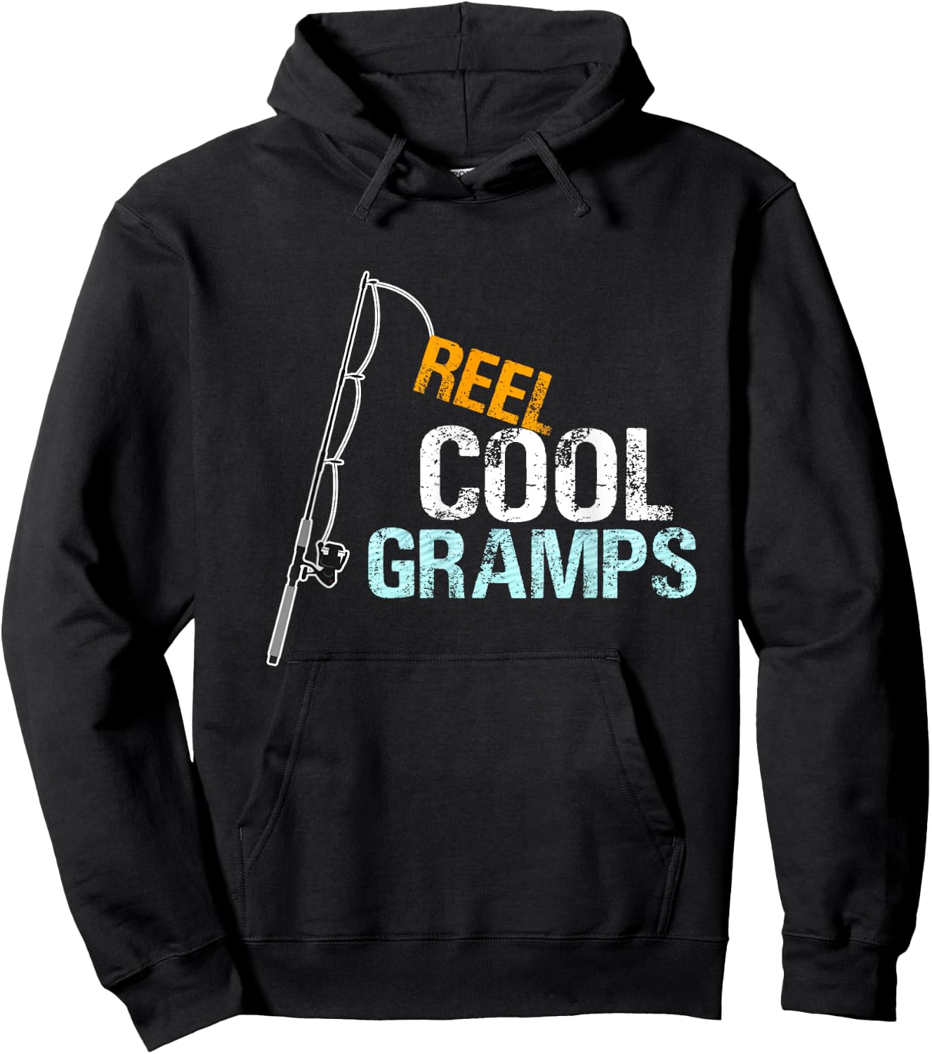 Cool Gramps graphic Gramps Gift from Granddaughter Grandson Hoodie - Hoodie | Black