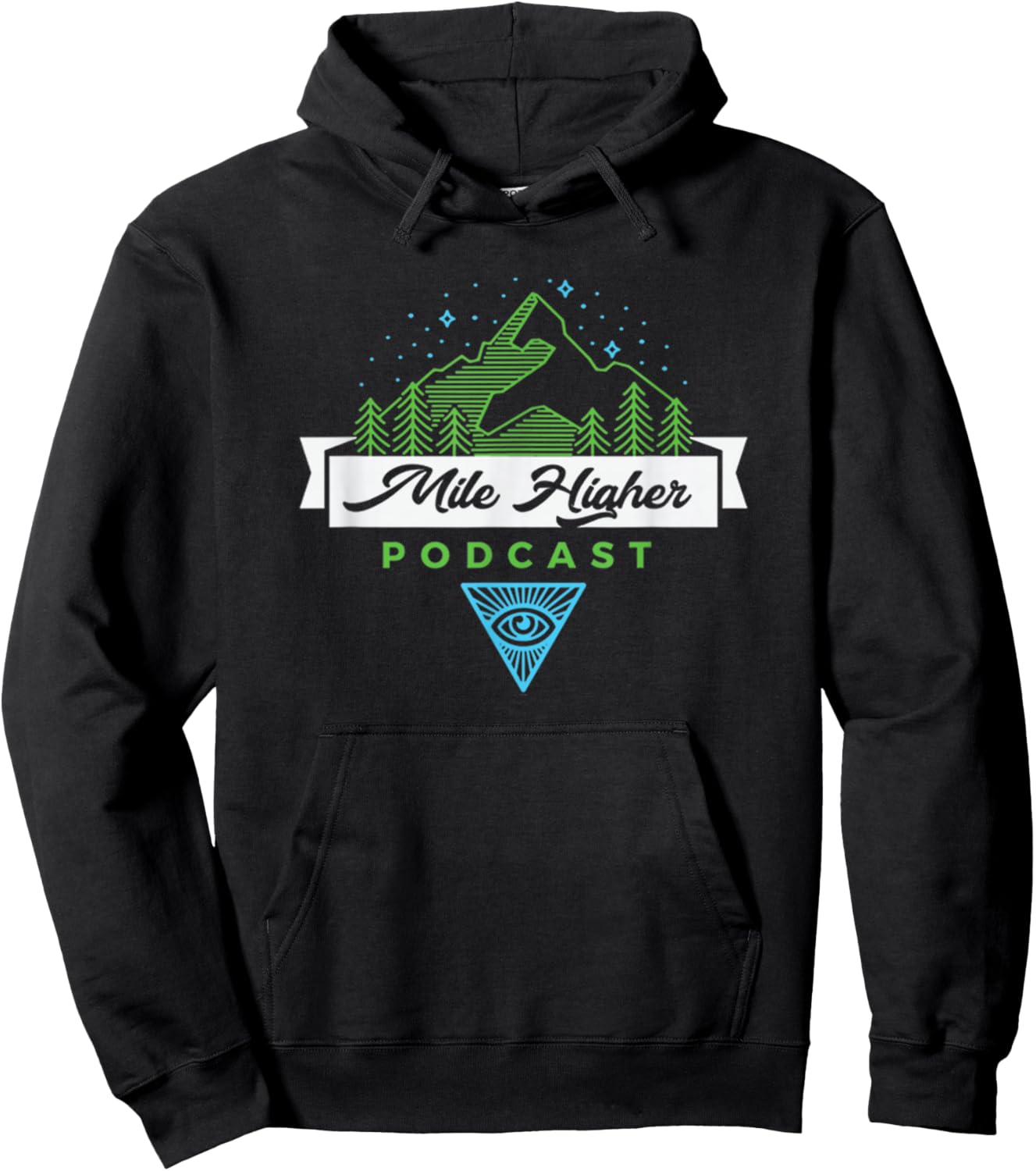 Mile higher Hoodie - Hoodie | Black