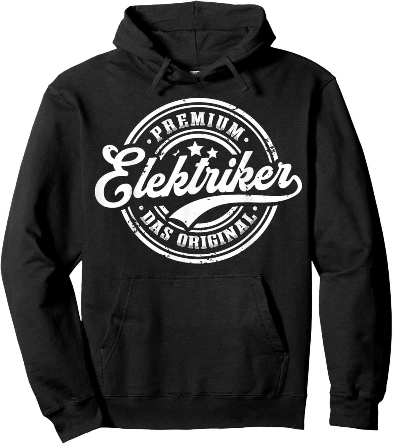 Elektriker Original Lustiges Elektriker Hoodie - Hoodie | Black