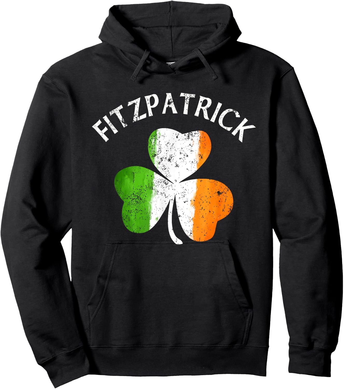 Fitzpatrick Irish Family Name Hoodie - Hoodie | Black
