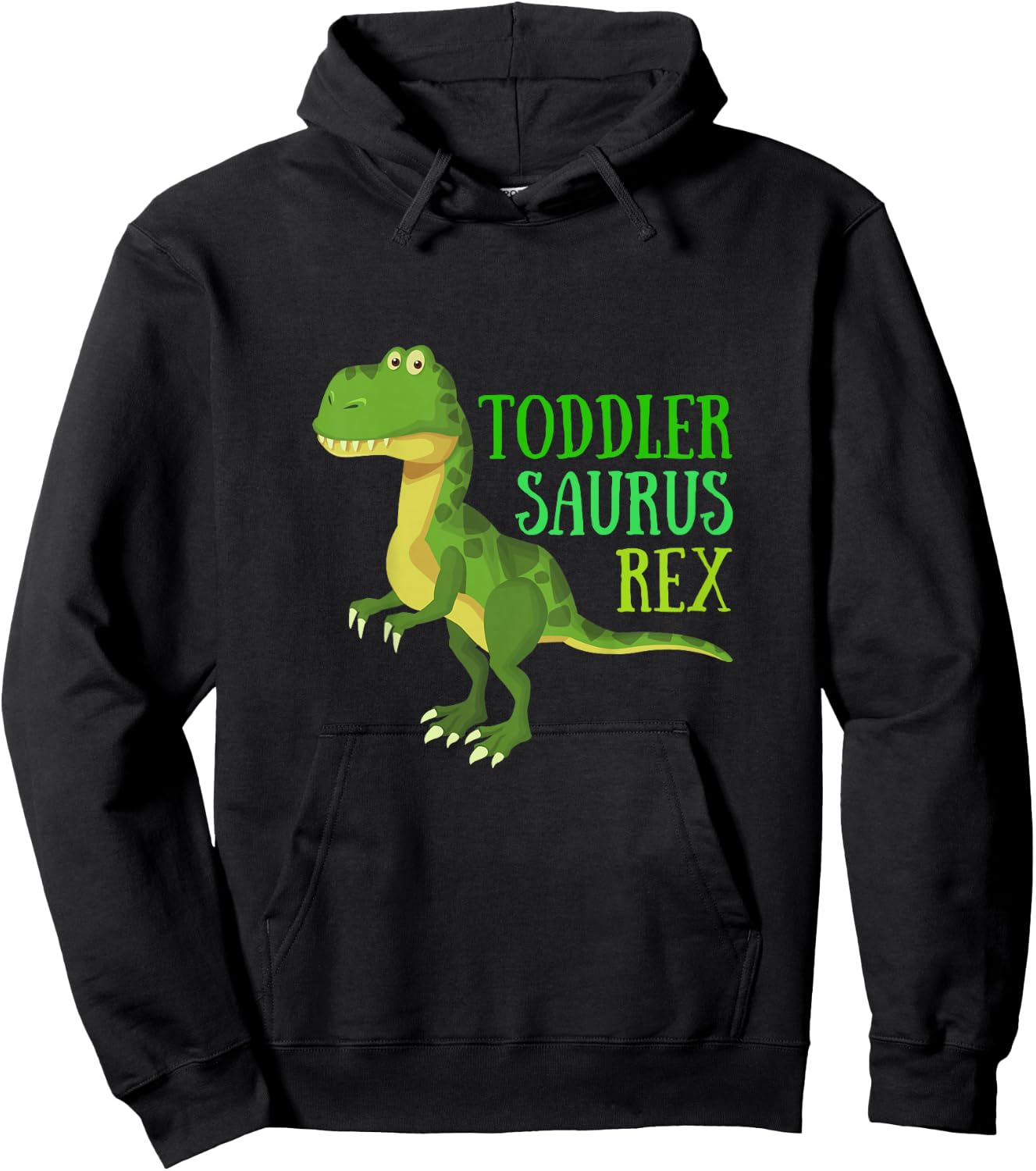 Dinosaur Toddlersaurus Toddler Saurus Rex T-Rex Hoodie - Hoodie | Black