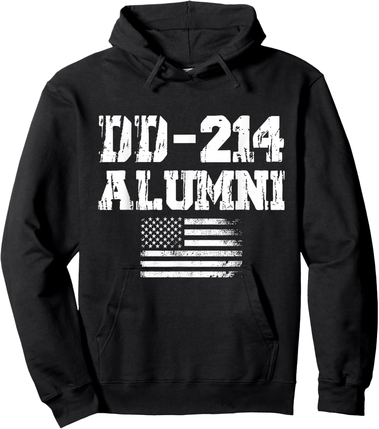 DD-214 Alumni Retirement US Military Veteran Retired Hoodie - Hoodie | Black