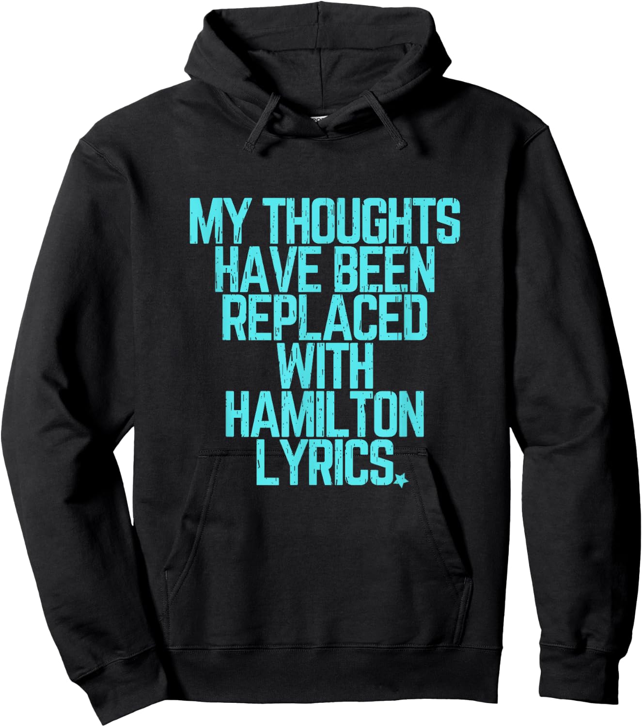 Vintage Historic Hamilton Quote Kids Hoodie - Hoodie | Black