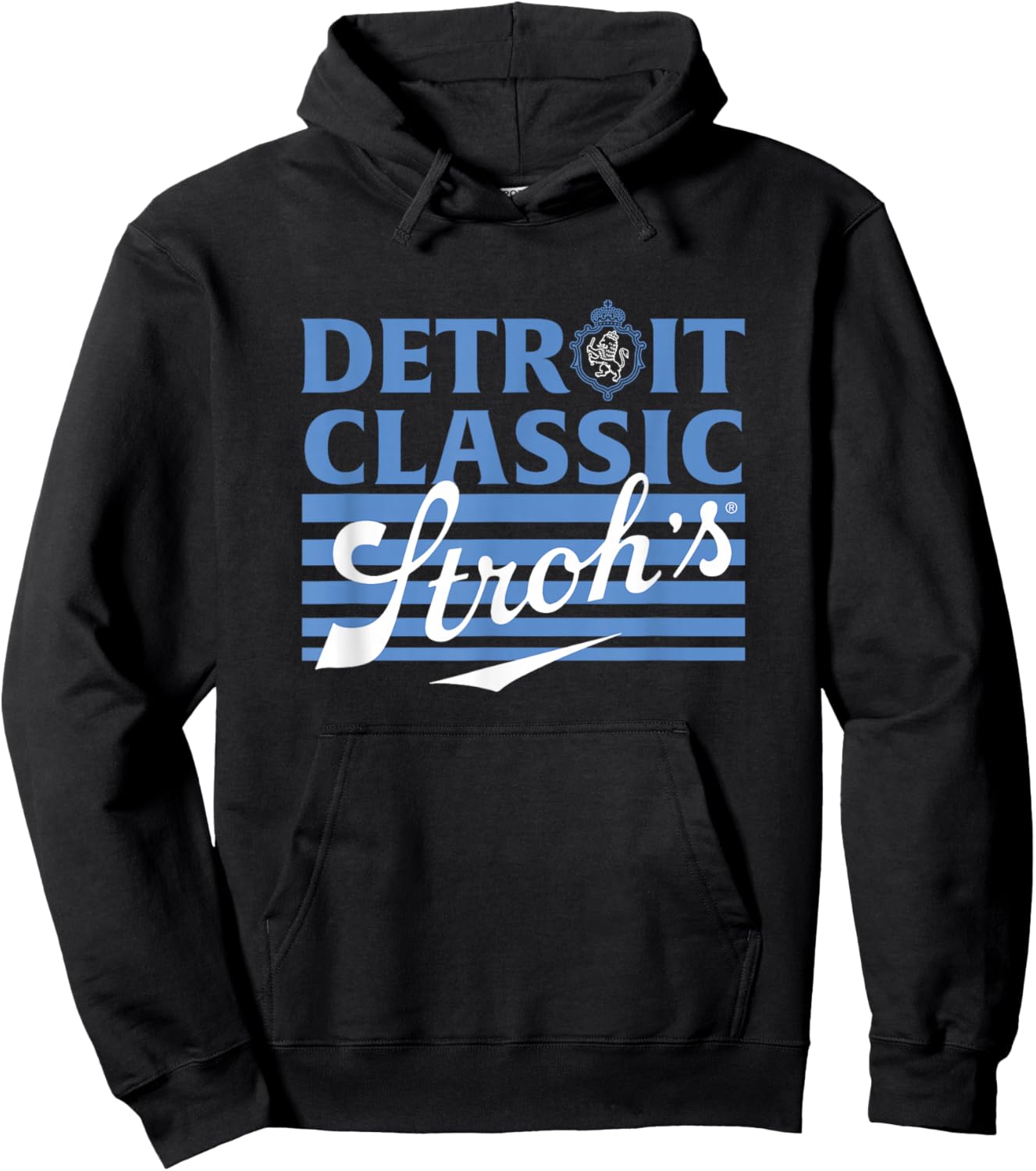 Stroh's Style - Detroit Classic Hoodie - Hoodie | Black
