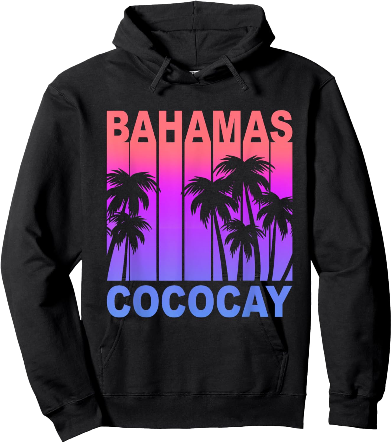 Bahamas CocoCay Family Cruise Vacation Travel Beach Souvenir Men Women Hoodie - Hoodie | Black