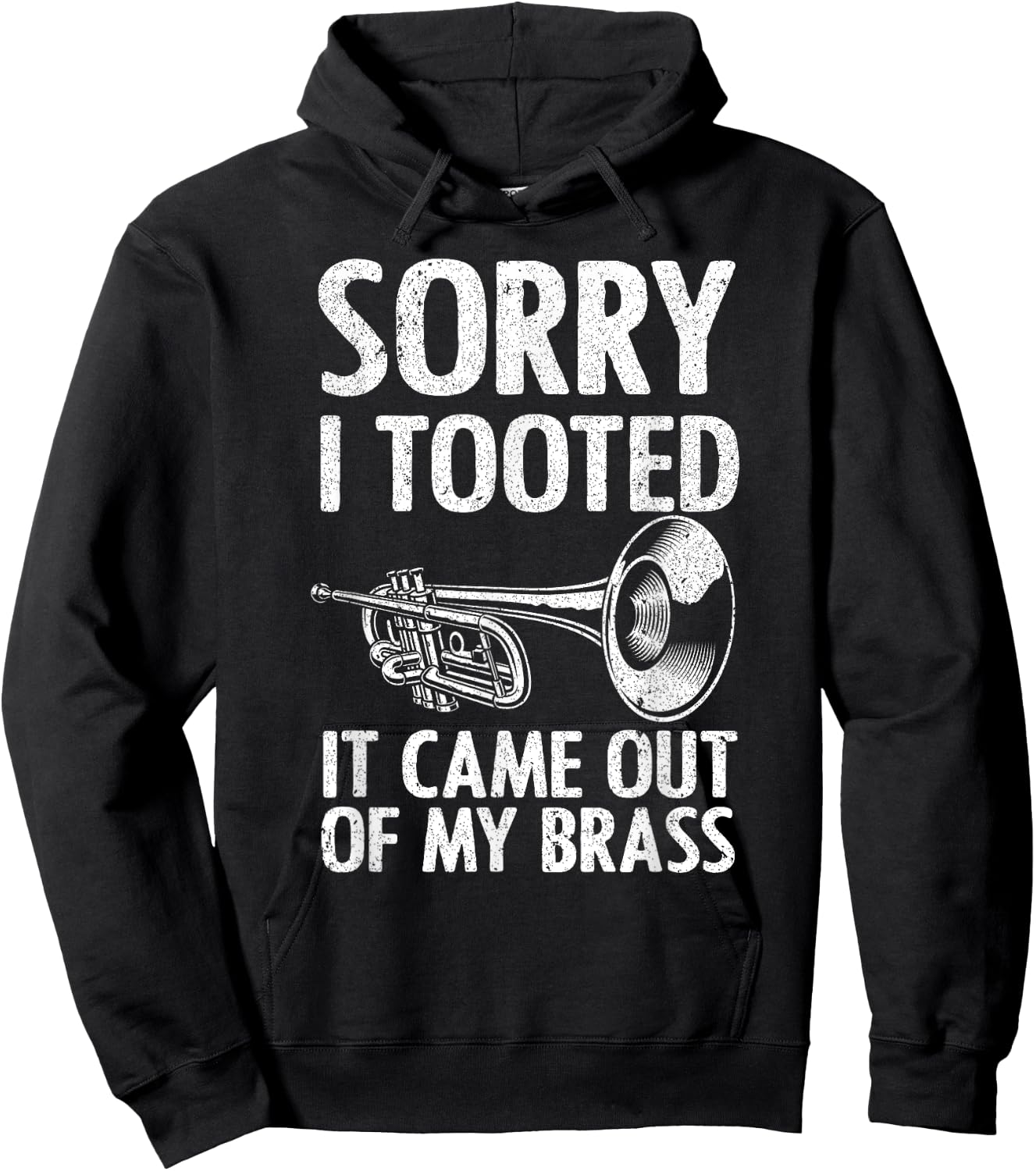 Cool Trumpet Women Trumpet Player Jazz Band Trombone Hoodie - Hoodie | Black