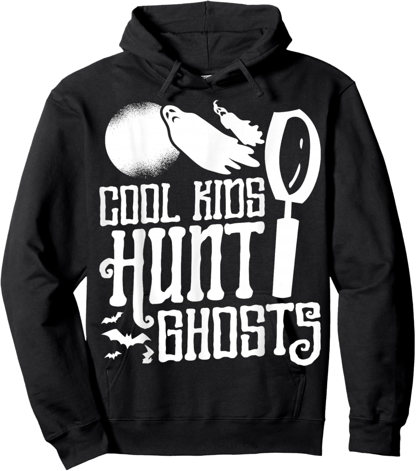 Cool Kids Hunt Ghosts Paranormal Investigator Ghost Hunter Hoodie - Hoodie | Black