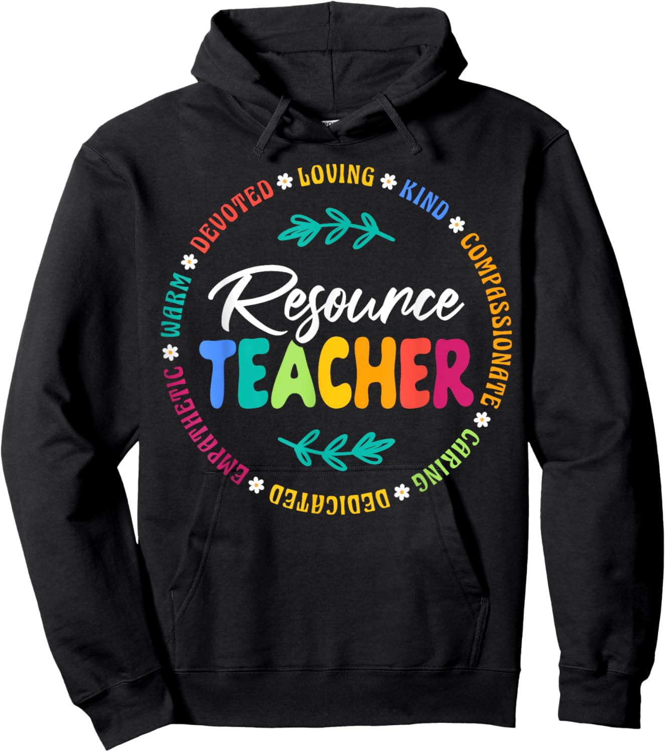 Resource Teacher Appreciation Women Hoodie - Hoodie | Black