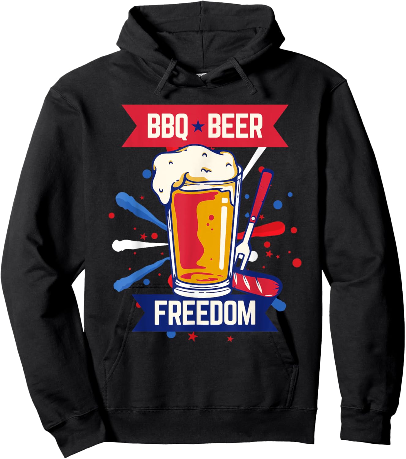 4th Of July Independence Day USA - Patriotic Shirts Hoodie - Hoodie | Black