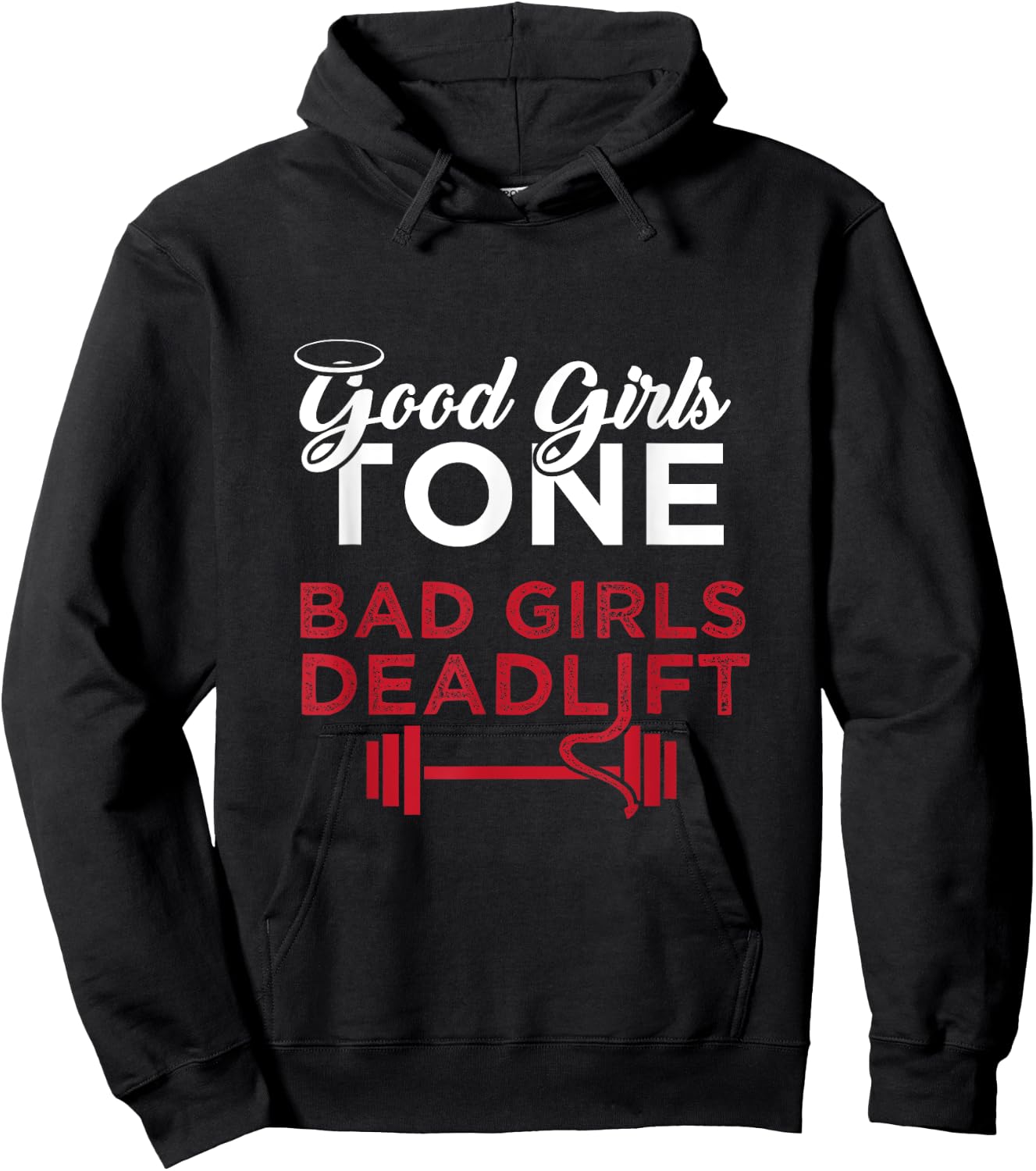 Bad Girls Deadlift Women Weightlifting Workout Hoodie - Hoodie | Black