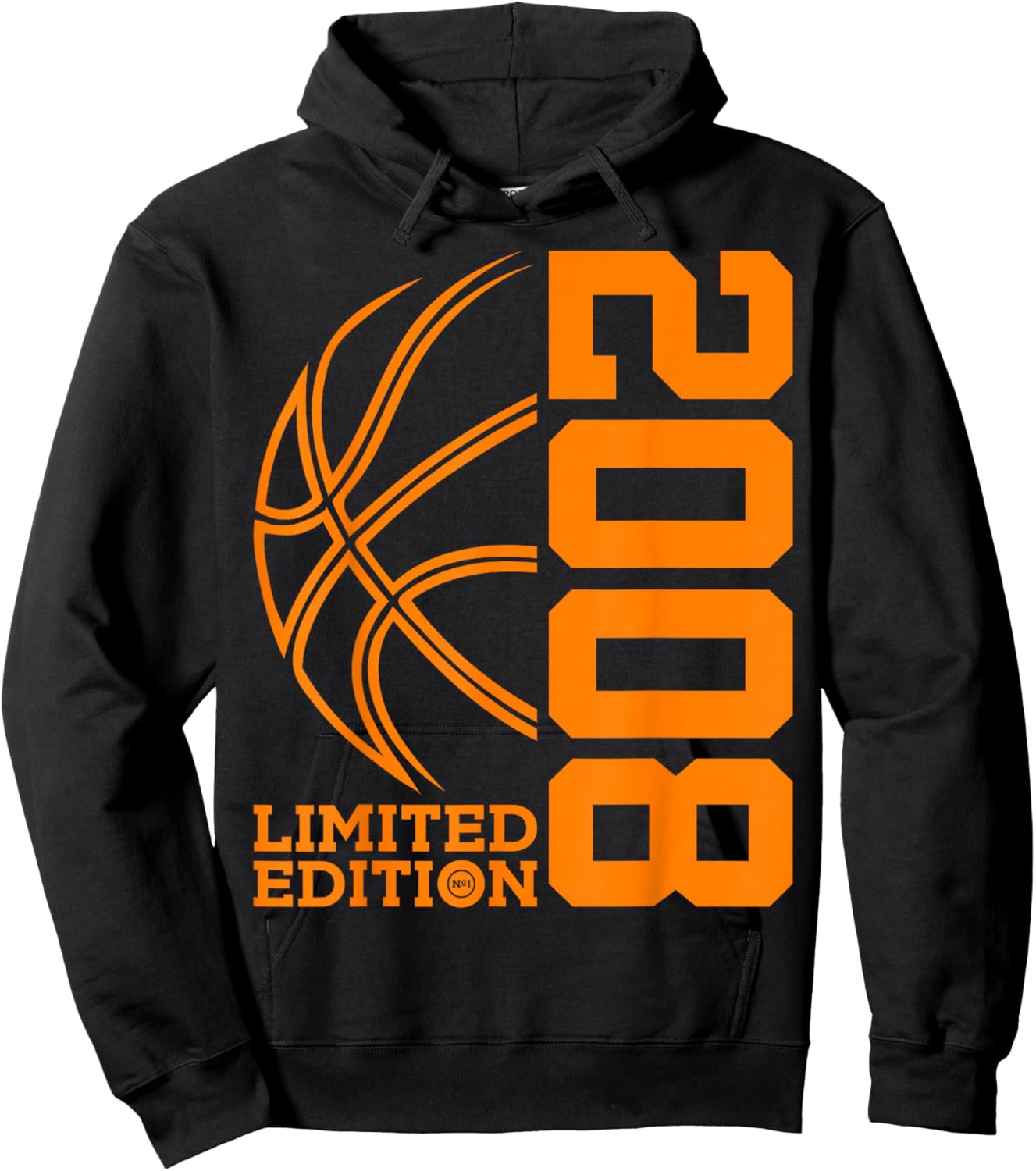 18th BIRTHDAY BASKETBALL LIMITED EDITION 2008 Hoodie - Hoodie | Black
