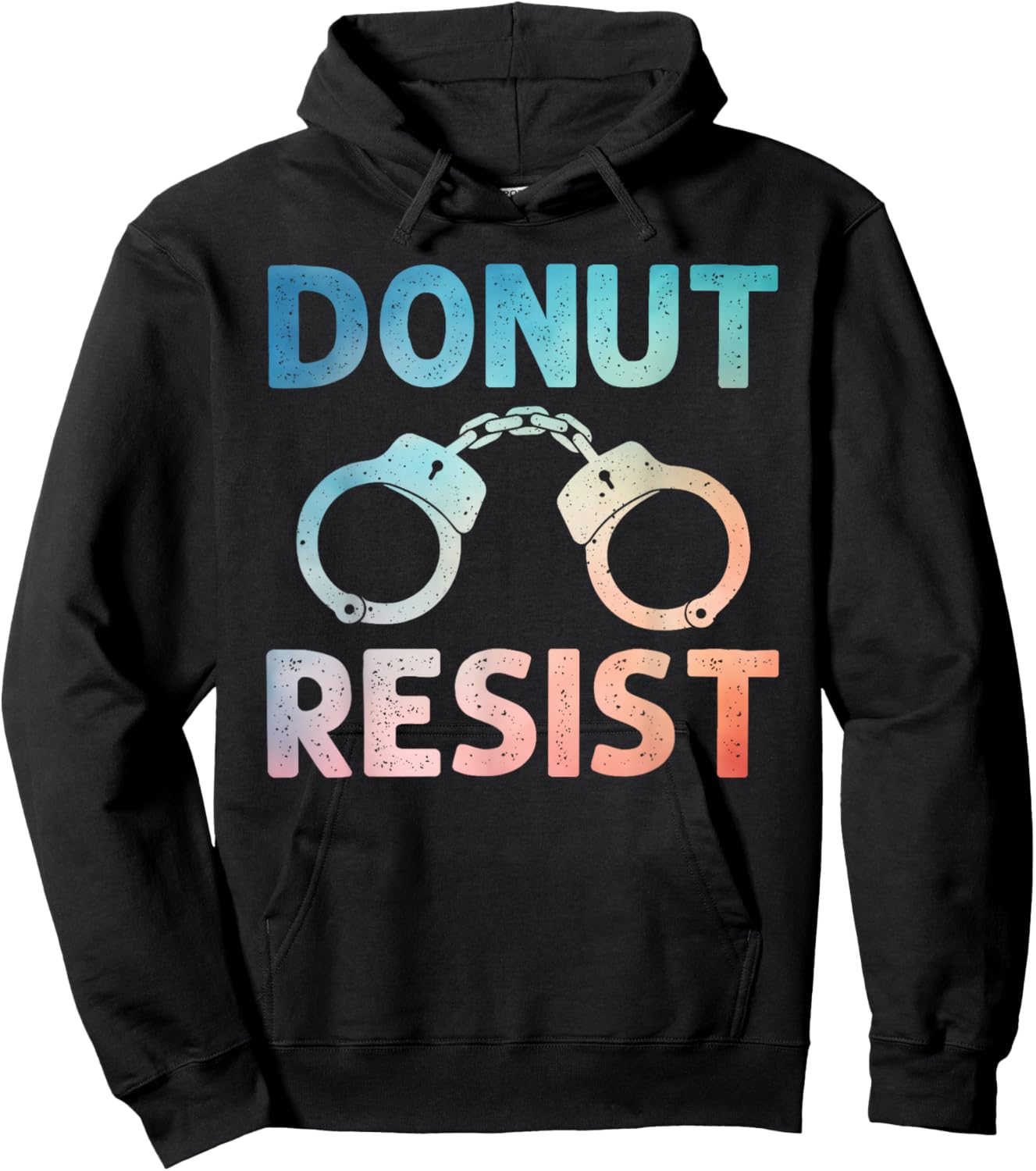 Funny Police Officer Design Women Cop Police Officer Hoodie - Hoodie | Black