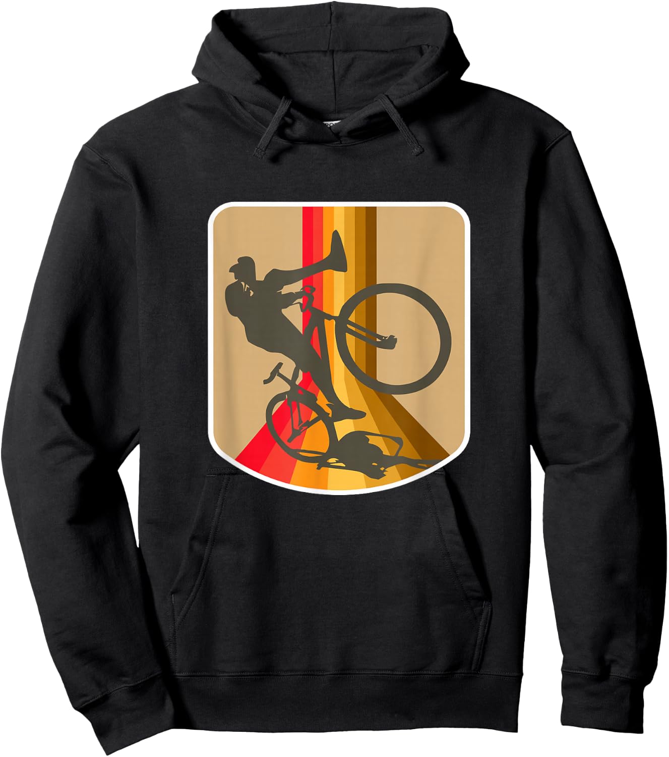 Bike Ride Out Se Wheelie Swerving Big Wheel Bmx Hoodie - Hoodie | Black