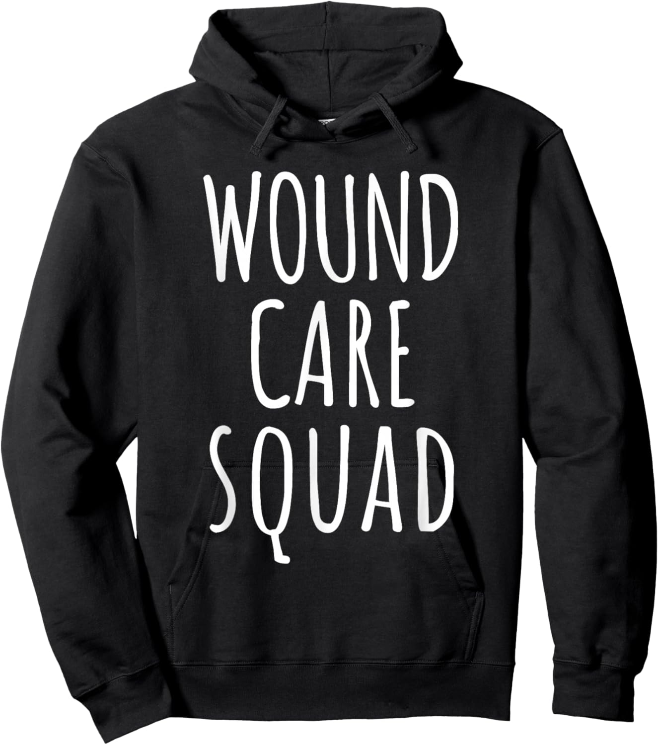 Wound Care squad Funny Nurse Wound Care Gift Hoodie - Hoodie | Black
