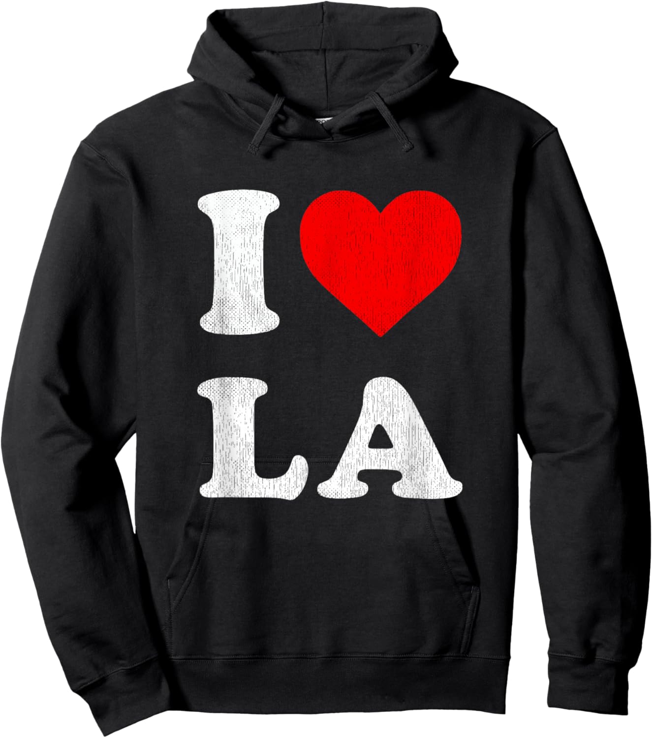 I Heart LA Souvenir I Love Los Angeles Hoodie - Hoodie | Black