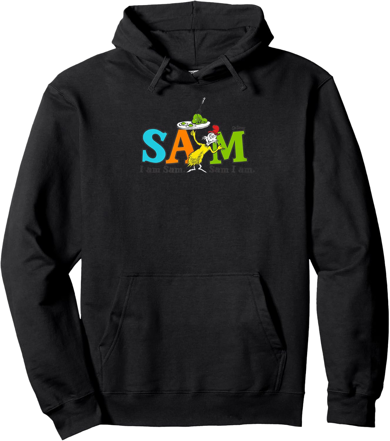 Dr. Seuss Green Eggs and Ham SAM Hoodie - Hoodie | Black