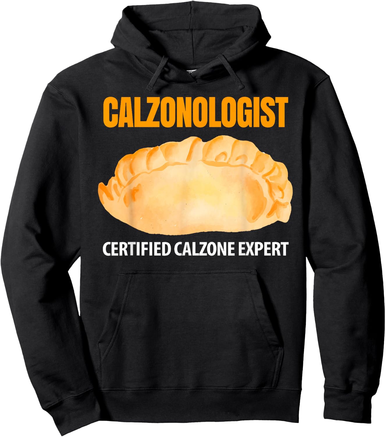 Calzonologist Certified Calzone Expert Hoodie - Hoodie | Black