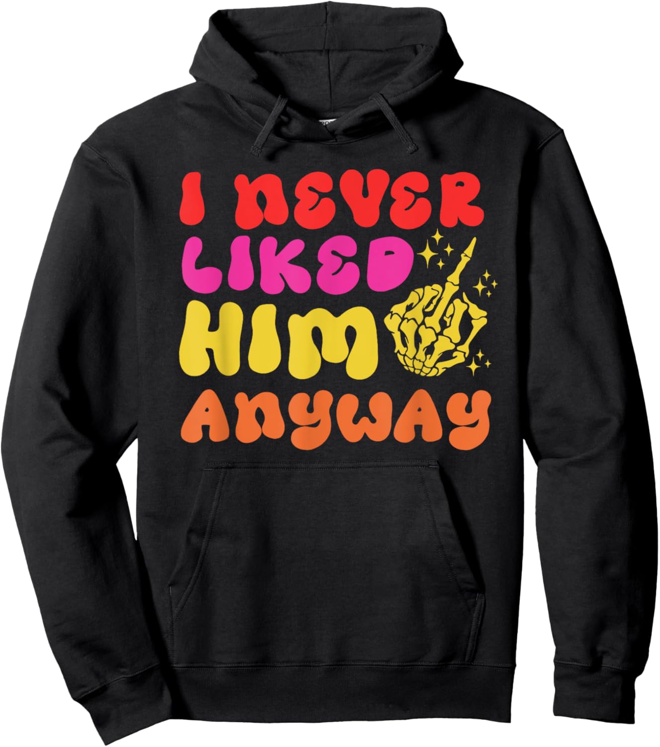 T-Shirt Hoodie - Hoodie | Black