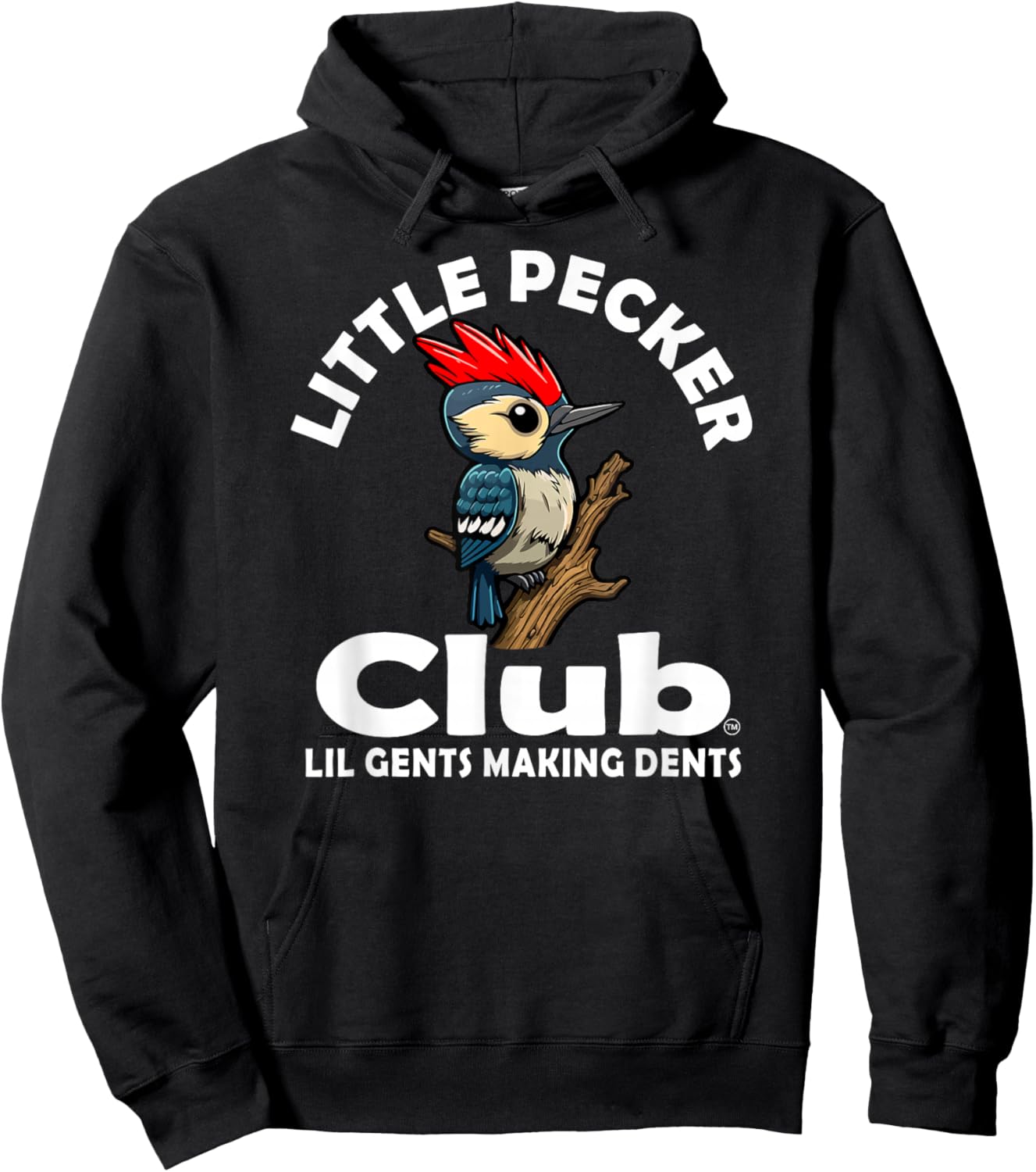 The Real Little Pecker Club Hoodie - Hoodie | Black