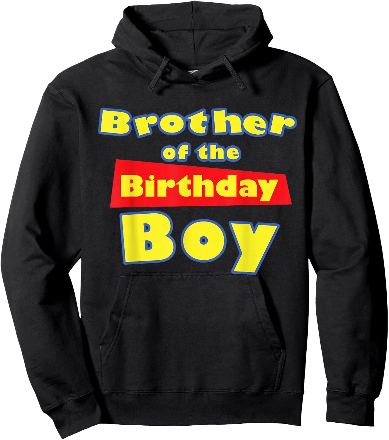 Birthday Story Brother of the Birthday Boy Hoodie - Hoodie | Black