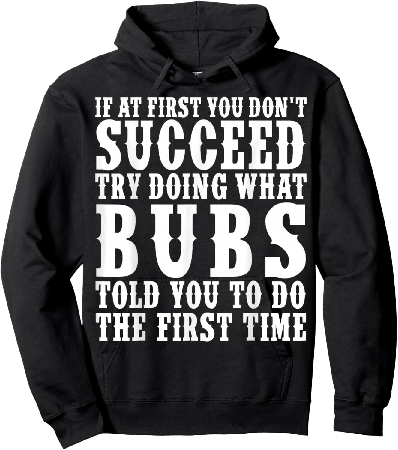 Funny Bubs Name Surname Funny Bubs Birthday Joke Gifts Hoodie - Hoodie | Black