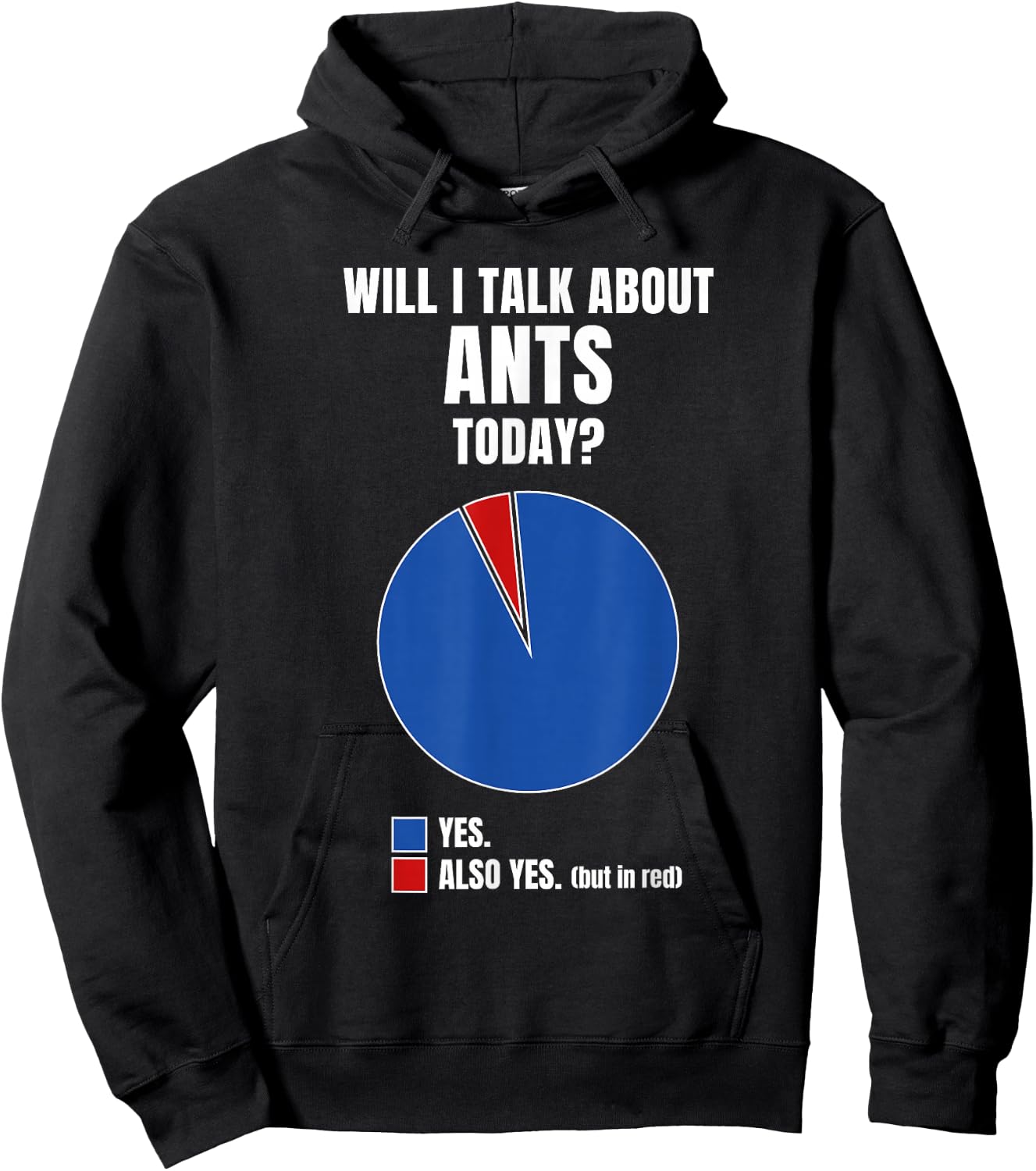 Funny ANT Clothes Diagram Quote Outfit Gift Ant Hoodie - Hoodie | Black