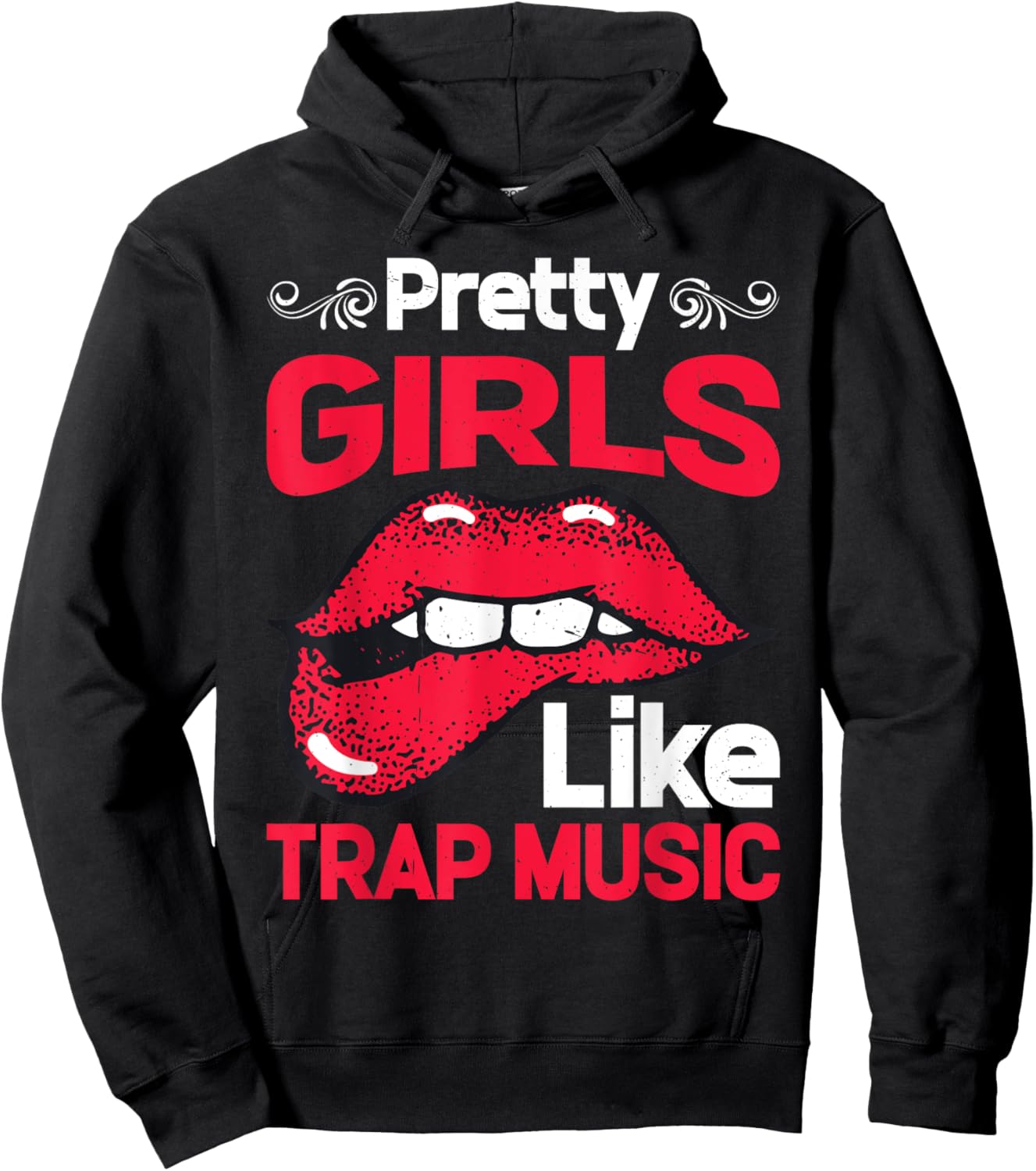 Pretty Girls Like Trap Music Hoodie - Hoodie | Black