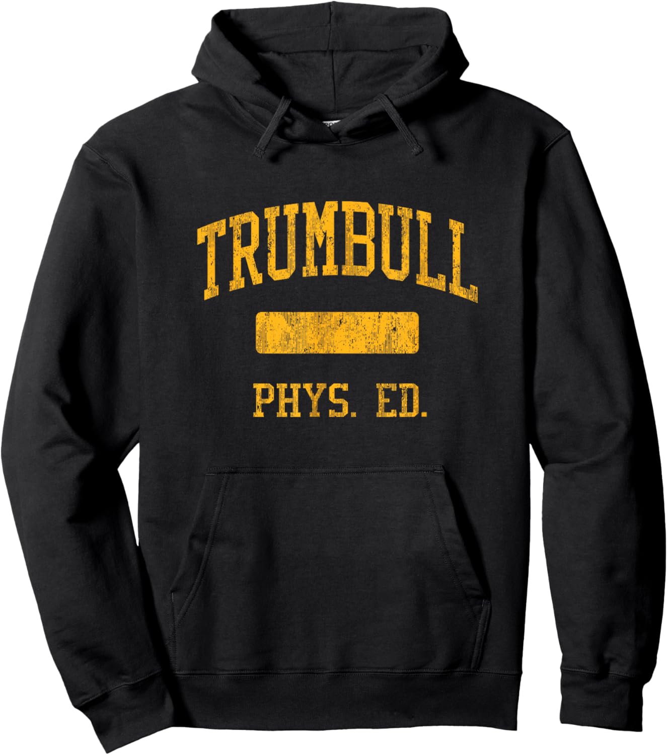 Trumbull High School HS Trumbull CT PHYS Ed Hoodie - Hoodie | Black