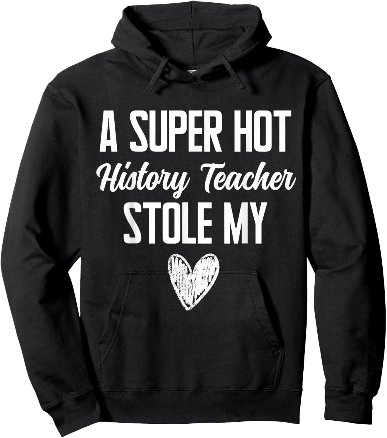 History Teacher Boyfriend Girlfriend Stole My Heart Funny Hoodie - Hoodie | Black