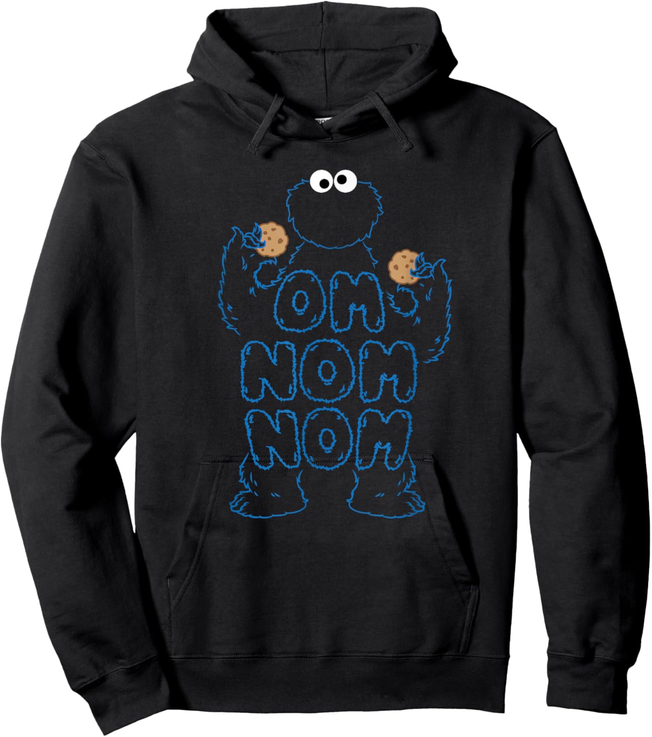 Om Nom Nom Hoodie - Hoodie | Black