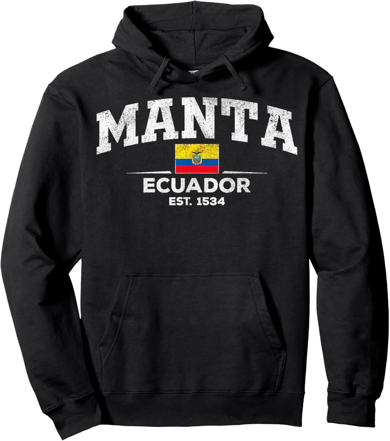 Manta Ecuador Hoodie - Hoodie | Black