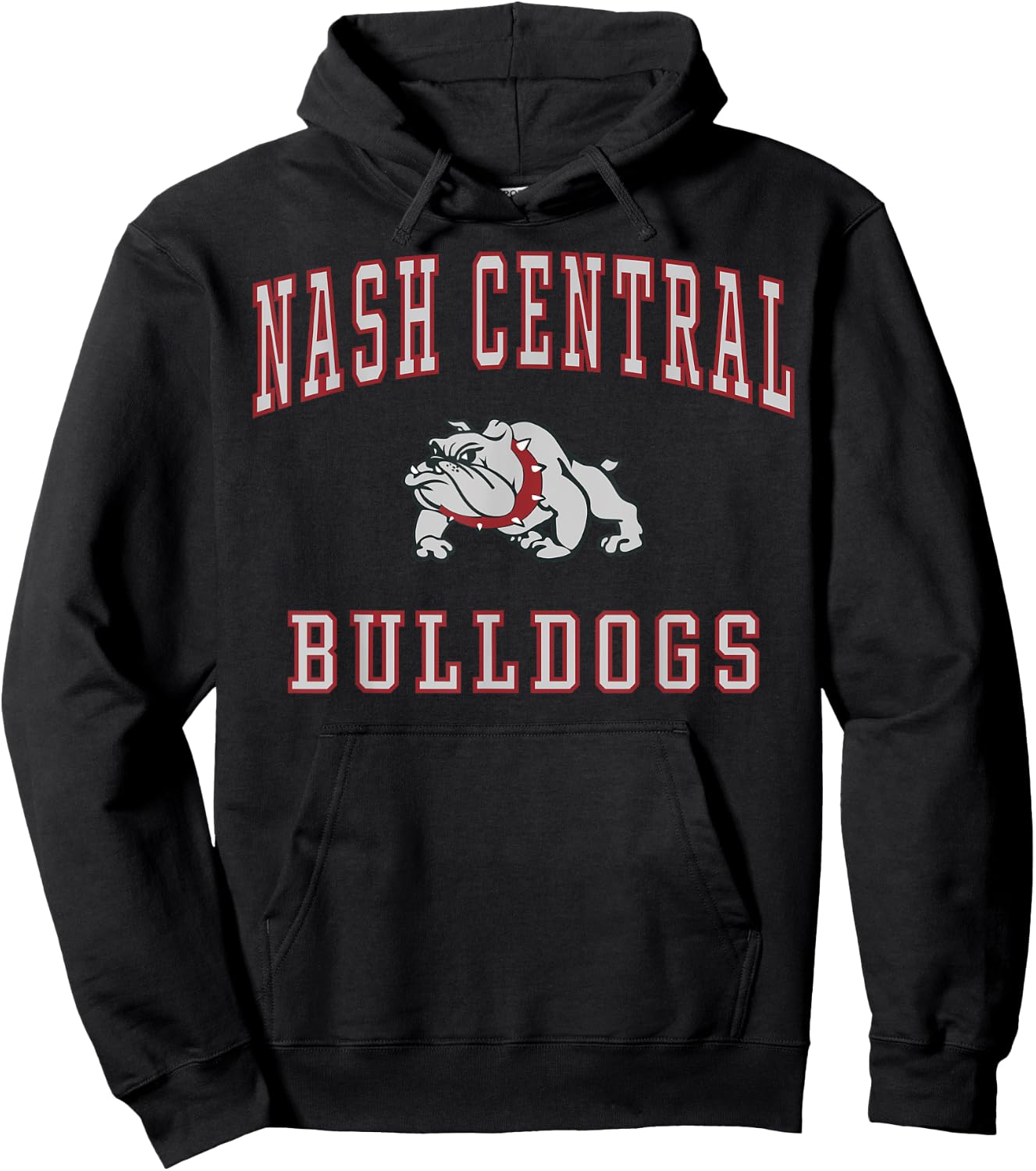 Nash Central High School Bulldogs C1 Hoodie - Hoodie | Black