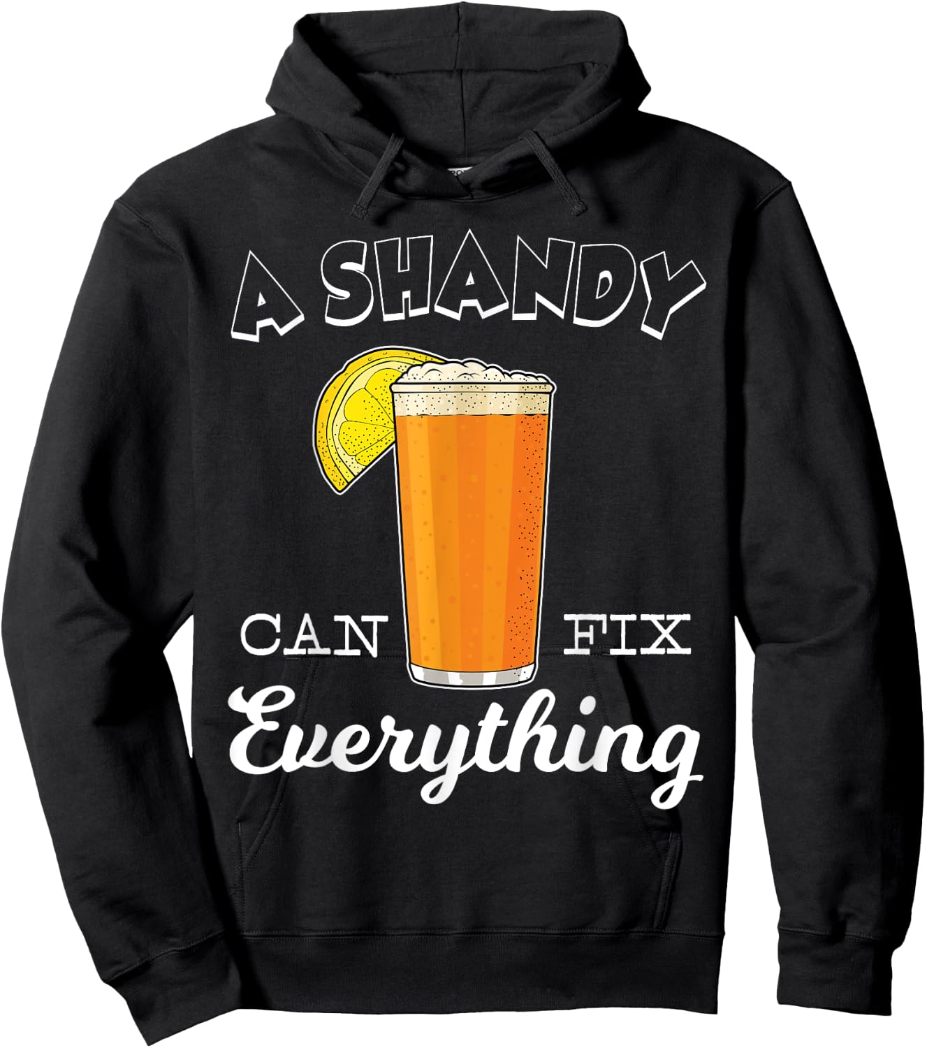 Homebrewing Beer Summer Drink Shandy Hoodie - Hoodie | Black