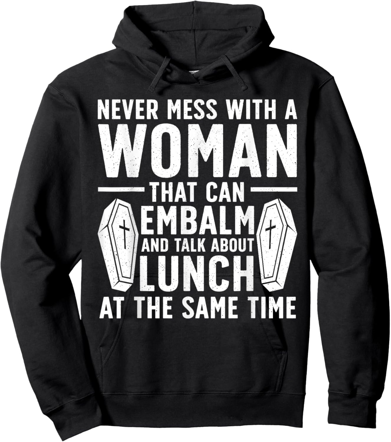 Funny Funeral Director Mom Embalmer Mortician Hoodie - Hoodie | Black