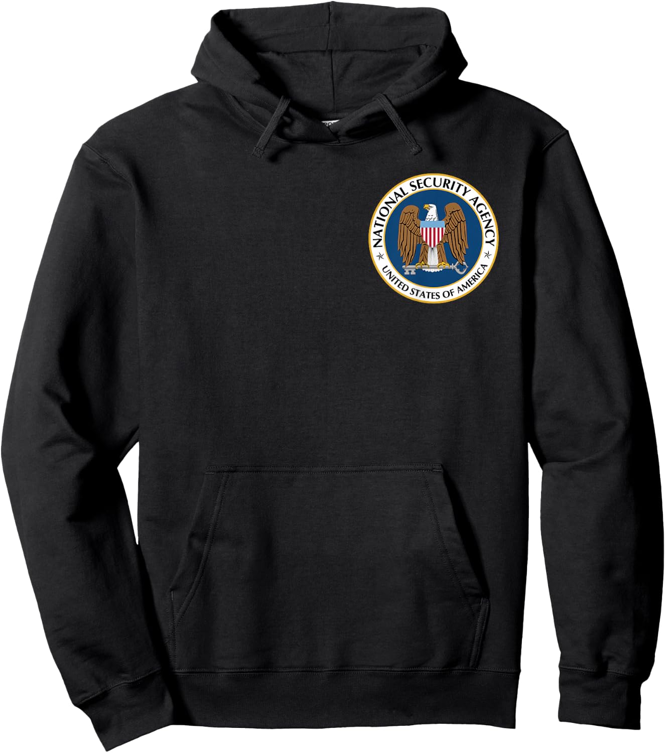 National Security Agency NSA Military Intelligence Spy Eagle Hoodie - Hoodie | Black