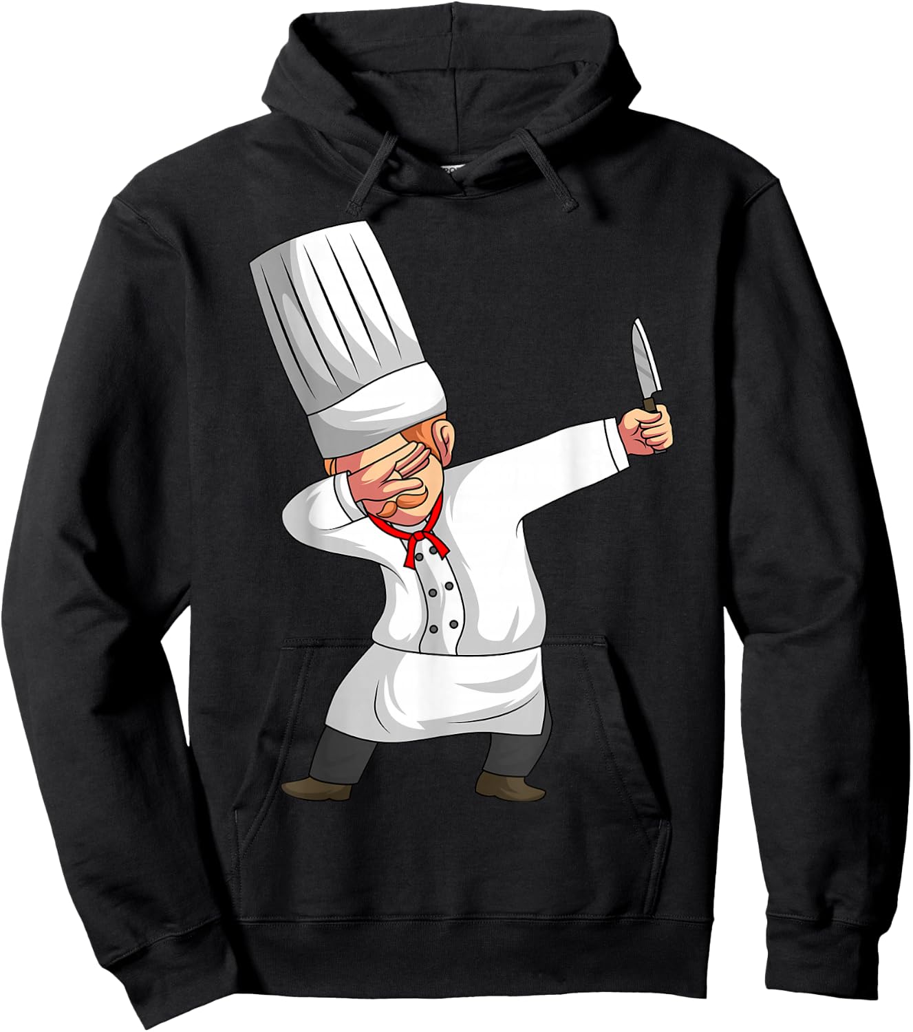 Chef Dabbing Chief Cook Culinary Sous-Chef Cuisine Kitchen Hoodie - Hoodie | Black
